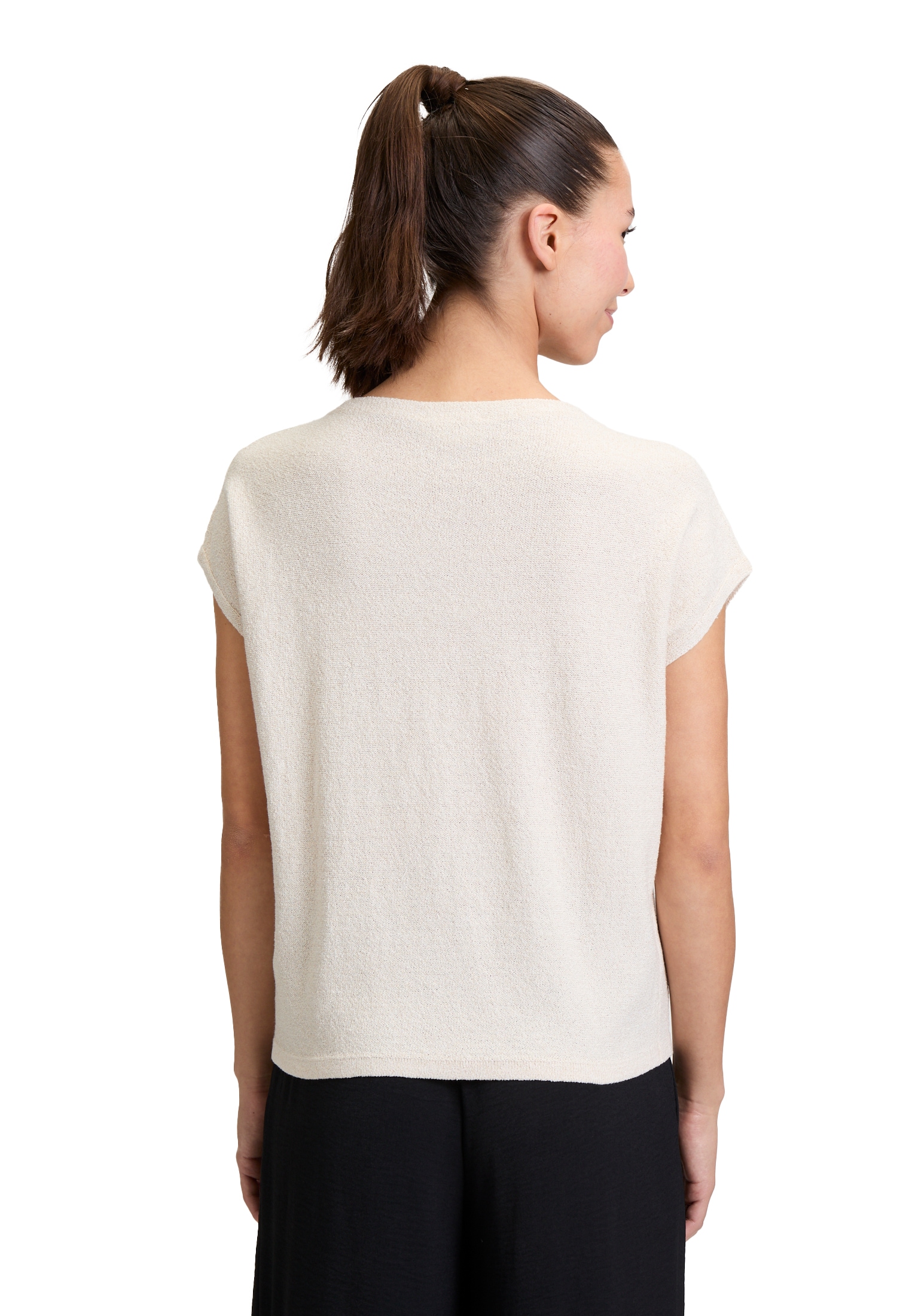 Cartoon Kurzarmshirt »Cartoon Strukturshirt kurzarm«, (1 tlg.), Material