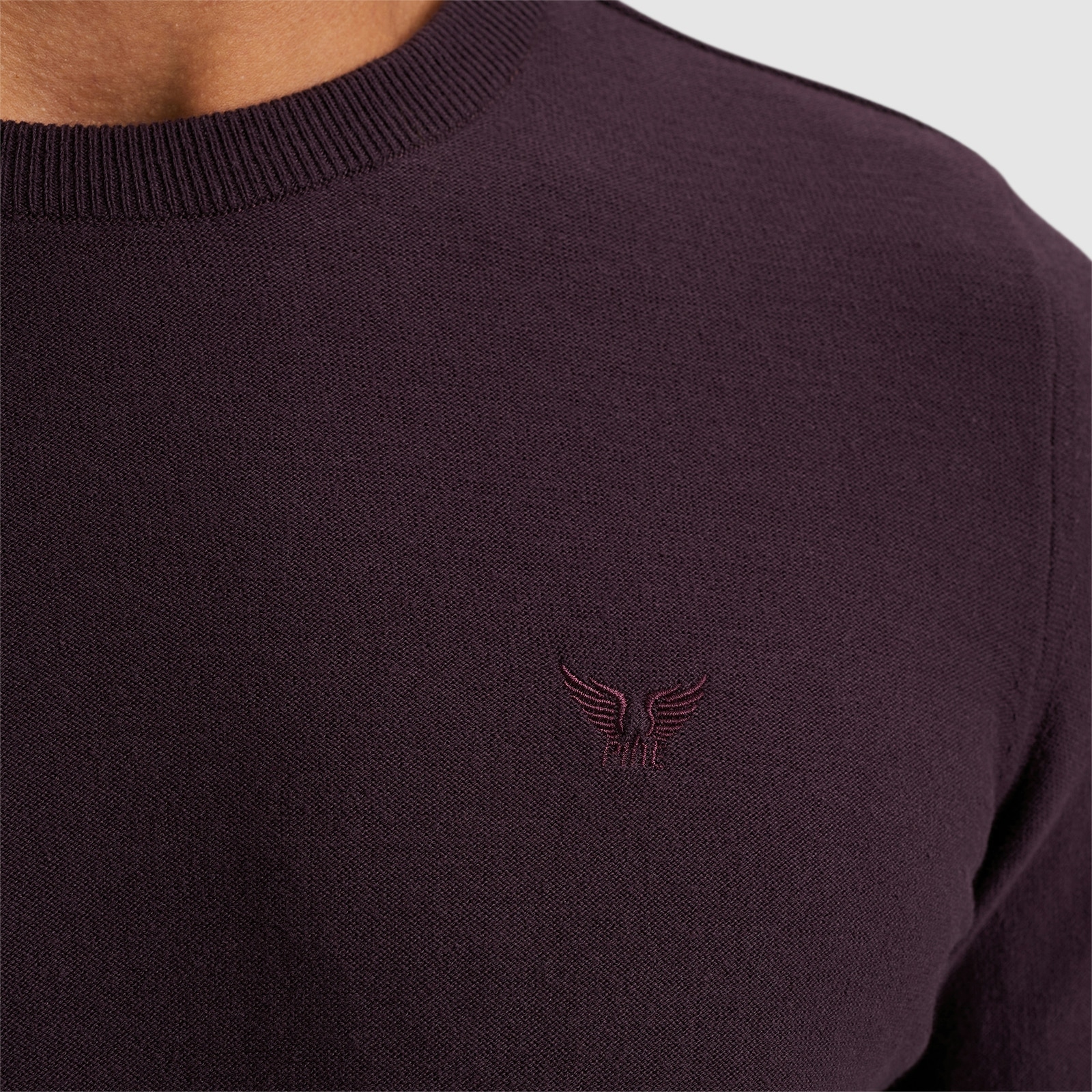 PME LEGEND Strickpullover, mit Logostickerei