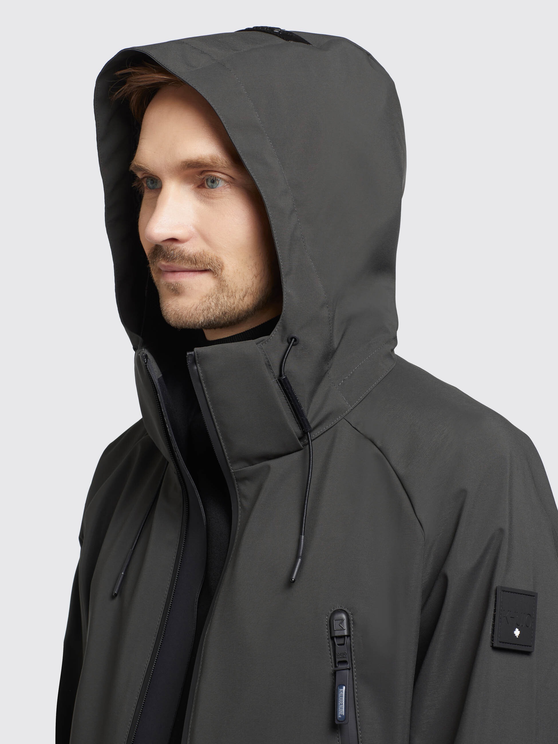 khujo Anorak »ADAM«, (1 St.), mit Kapuze