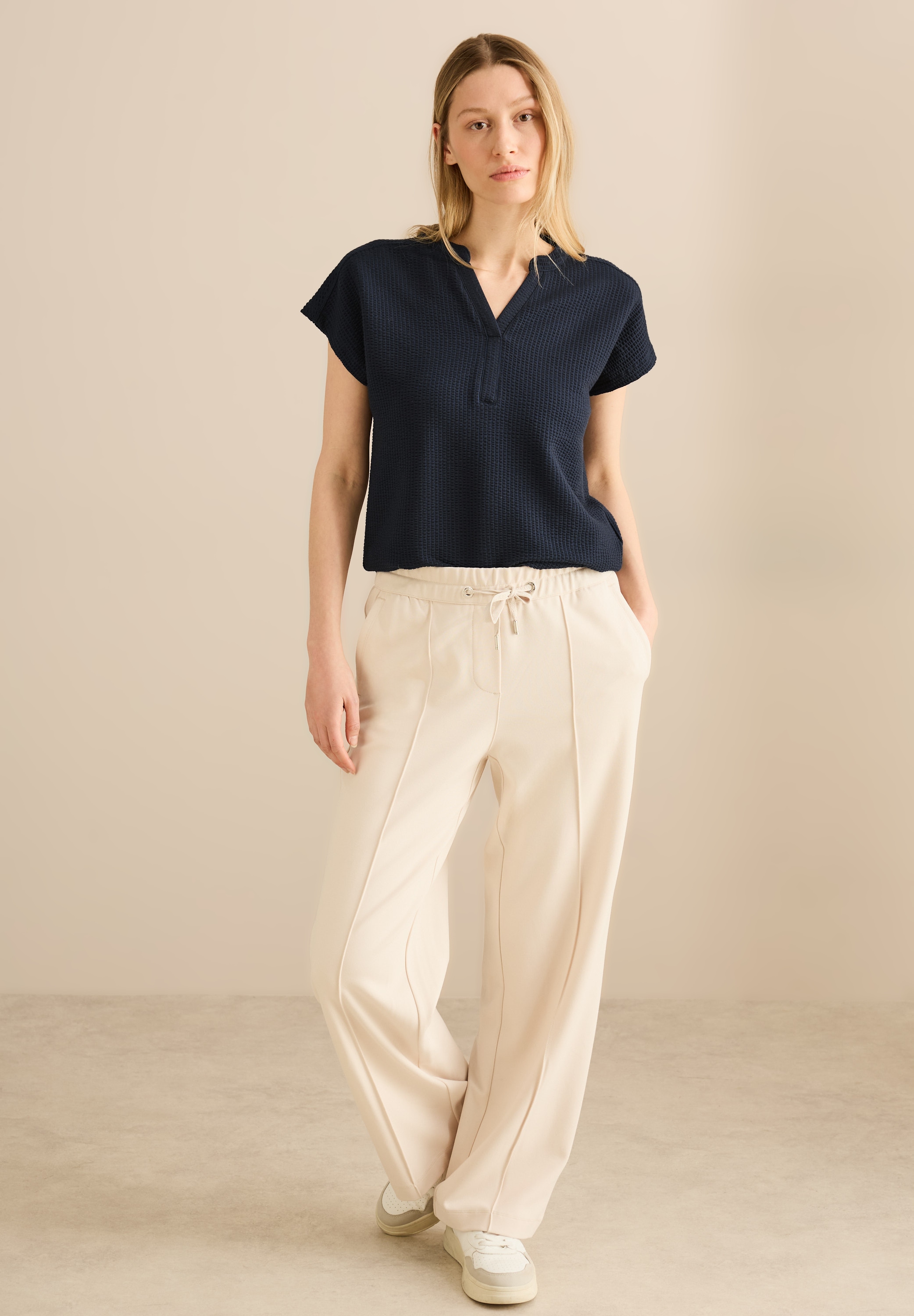 Cecil Tunikashirt, aus Baumwolle mit Stretchante