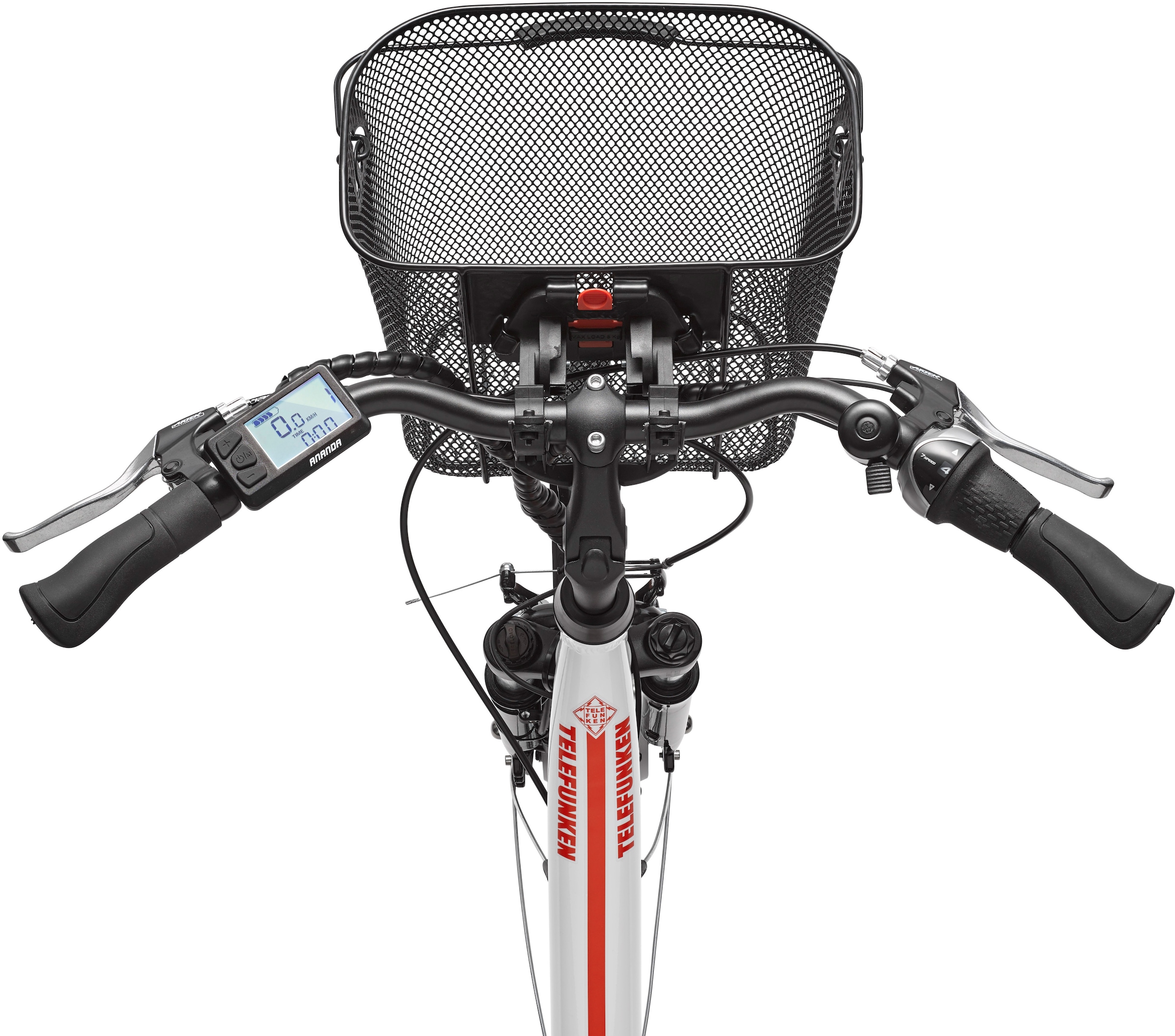 Telefunken E-Bike »RC657 Multitalent«, 7 Gang, Shimano, Nexus, Frontmotor 250 W