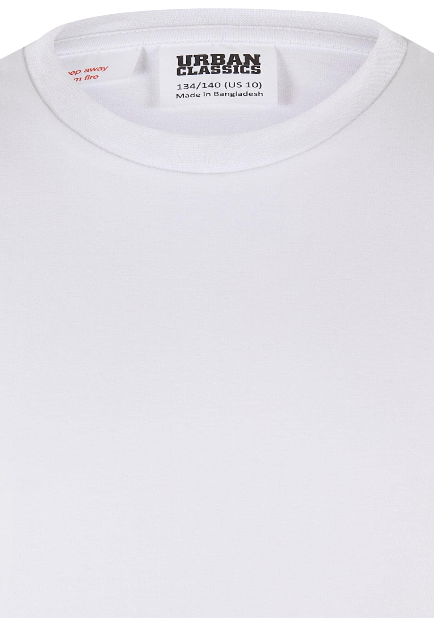 URBAN CLASSICS T-Shirt »Urban Classics Girls Stretch Jersey Tee 2-Pack« 1 Stk.