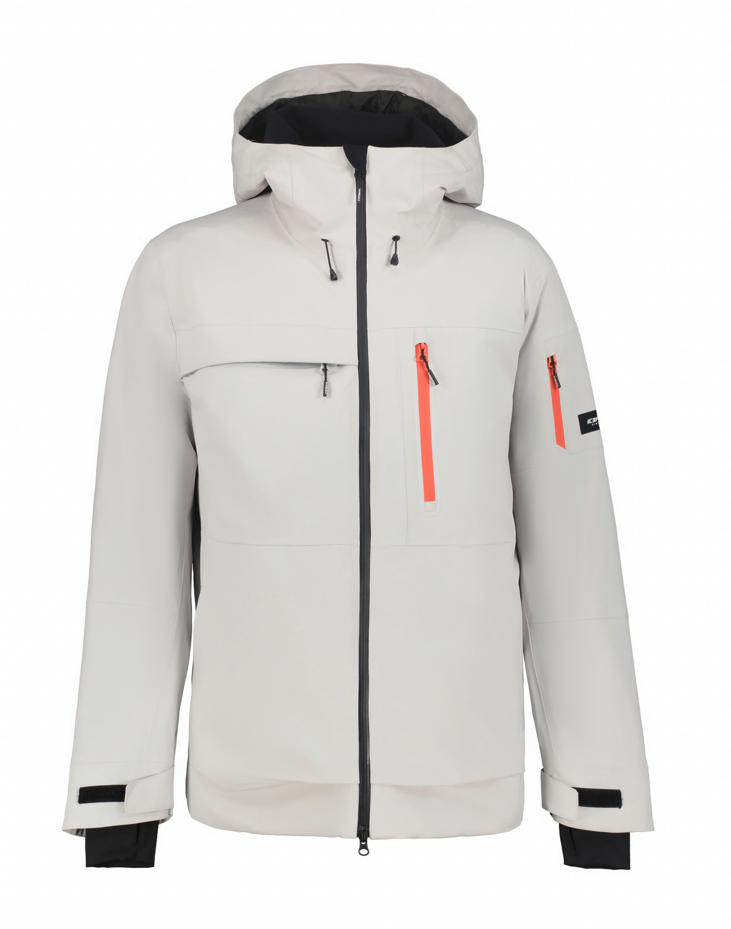 Icepeak Skijacke "H SKIJACKE CALE", mit Kapuze, mit Markenlabel am Arm