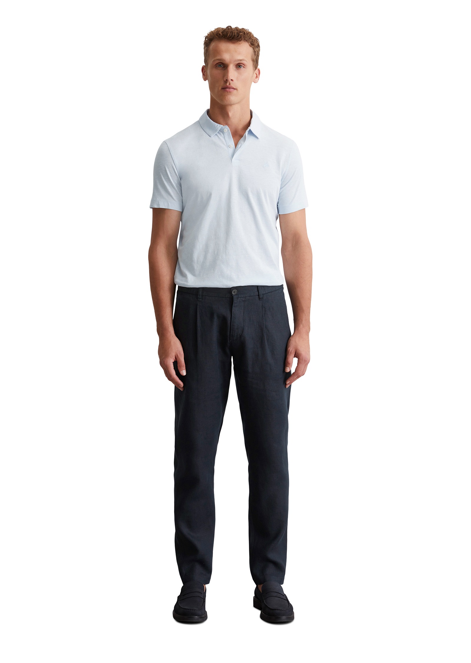 Marc O'Polo Poloshirt »in softer Slub-Jersey-Qualität«