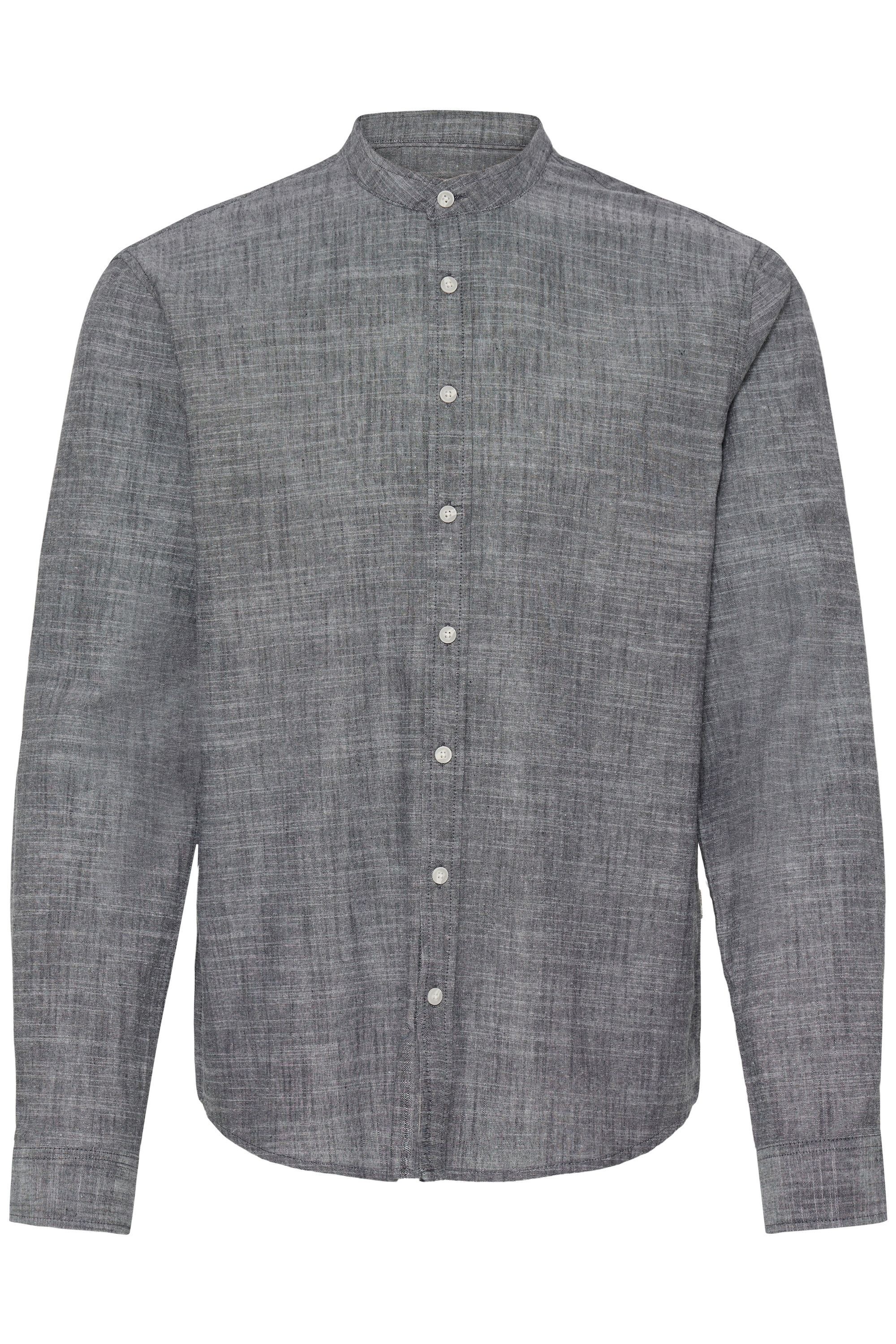 Blend Langarmhemd "BHDaris" Meliertes Langarmhemd mit Mandarinkragen günstig online kaufen