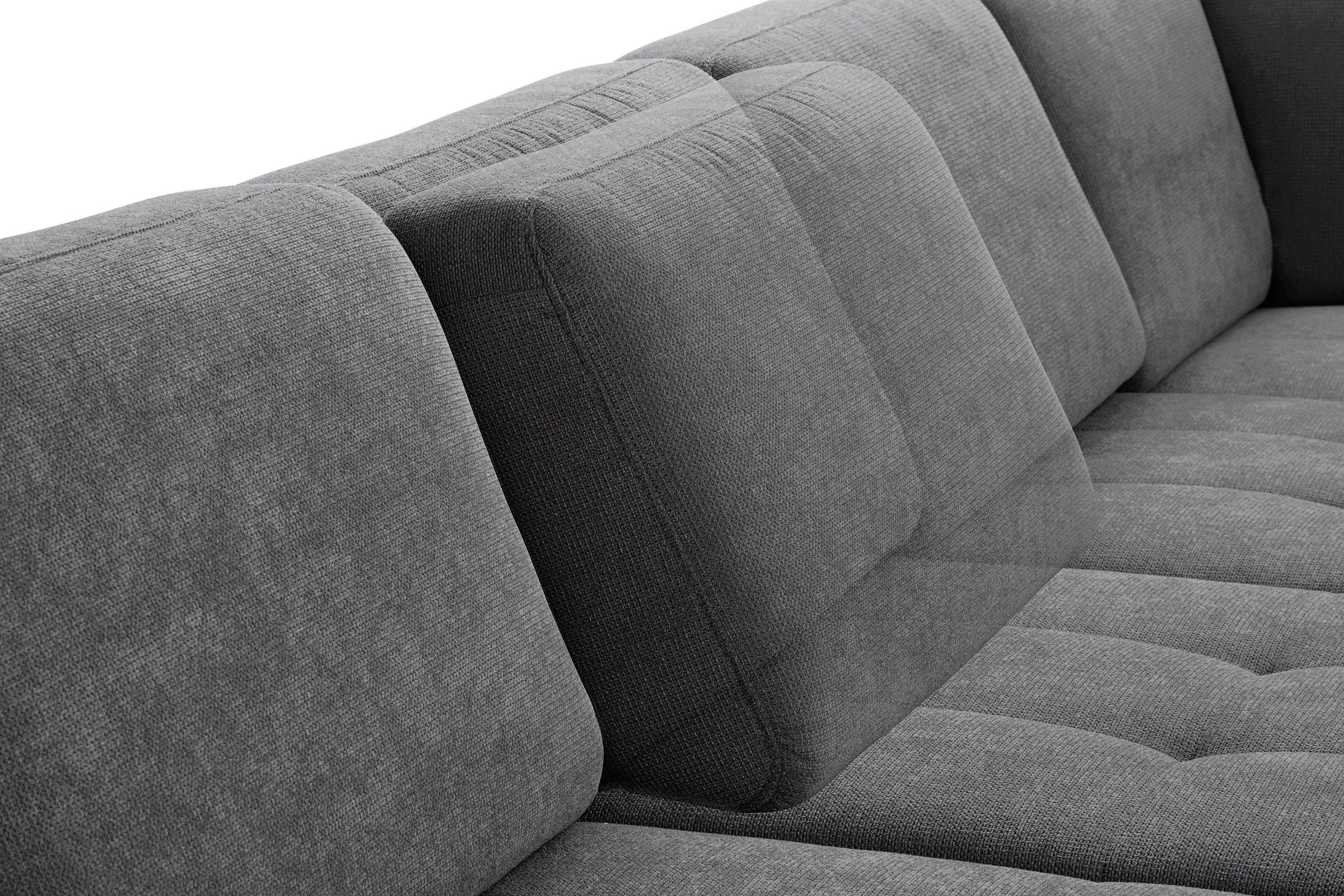 sit&more Wohnlandschaft »Santorini U-Form«, mit Federkern und Sitztiefenverstellung, wahlweise mit Bettfunktion