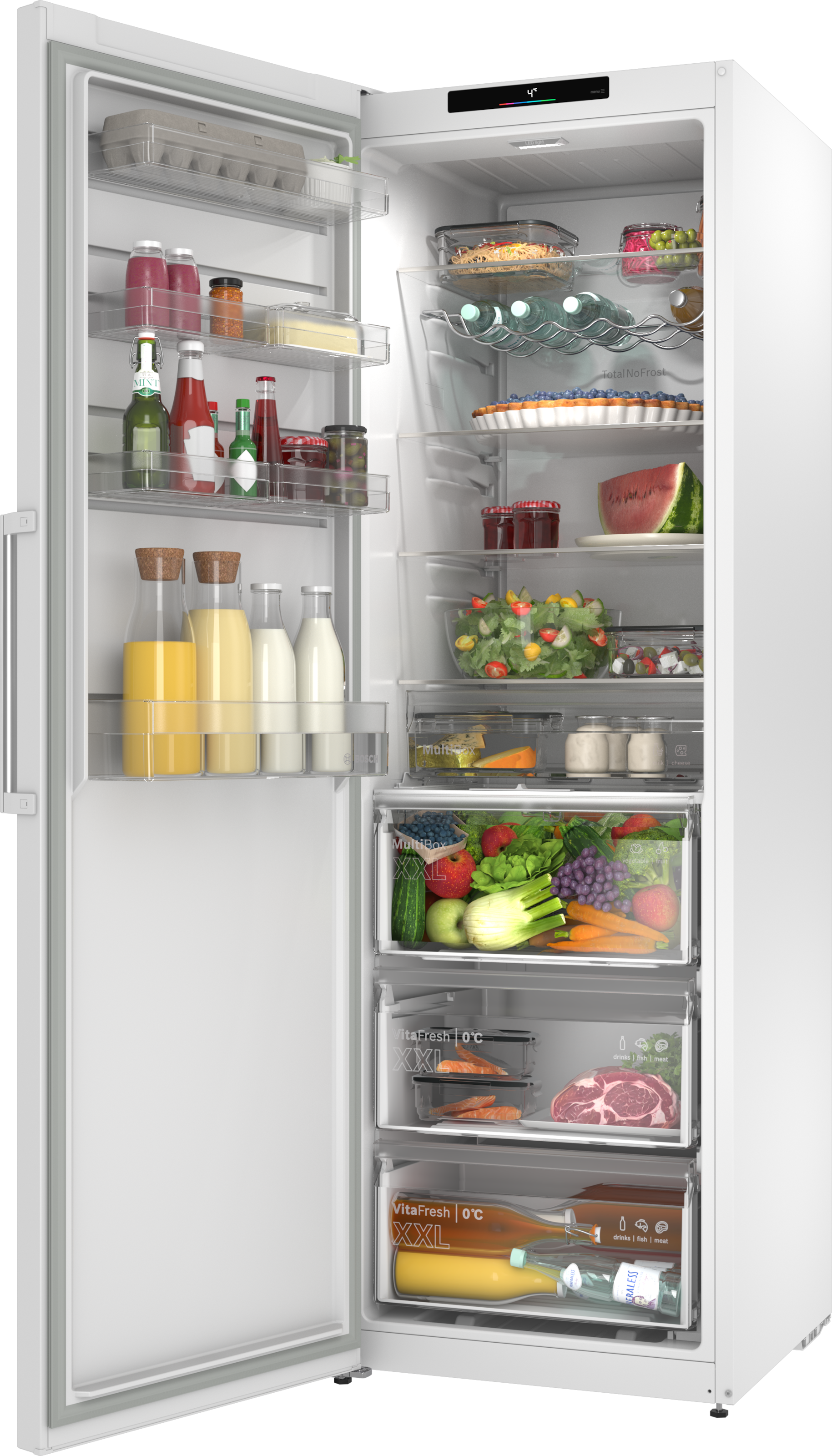 BOSCH Kühlschrank Serie 4 »KSN36VWCG« 186,2 cm hoch 59,5 cm breit