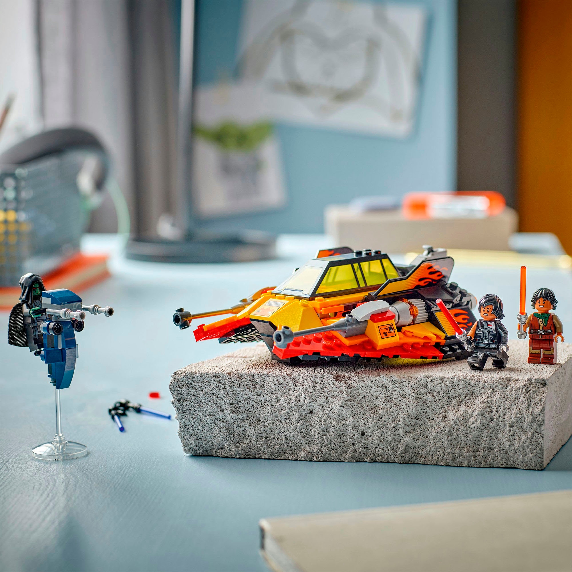 LEGO® Konstruktionsspielsteine »The Force Burner Snowspeeder (75414), LEGO Star Wars™«, (349 St.), Made in Europe