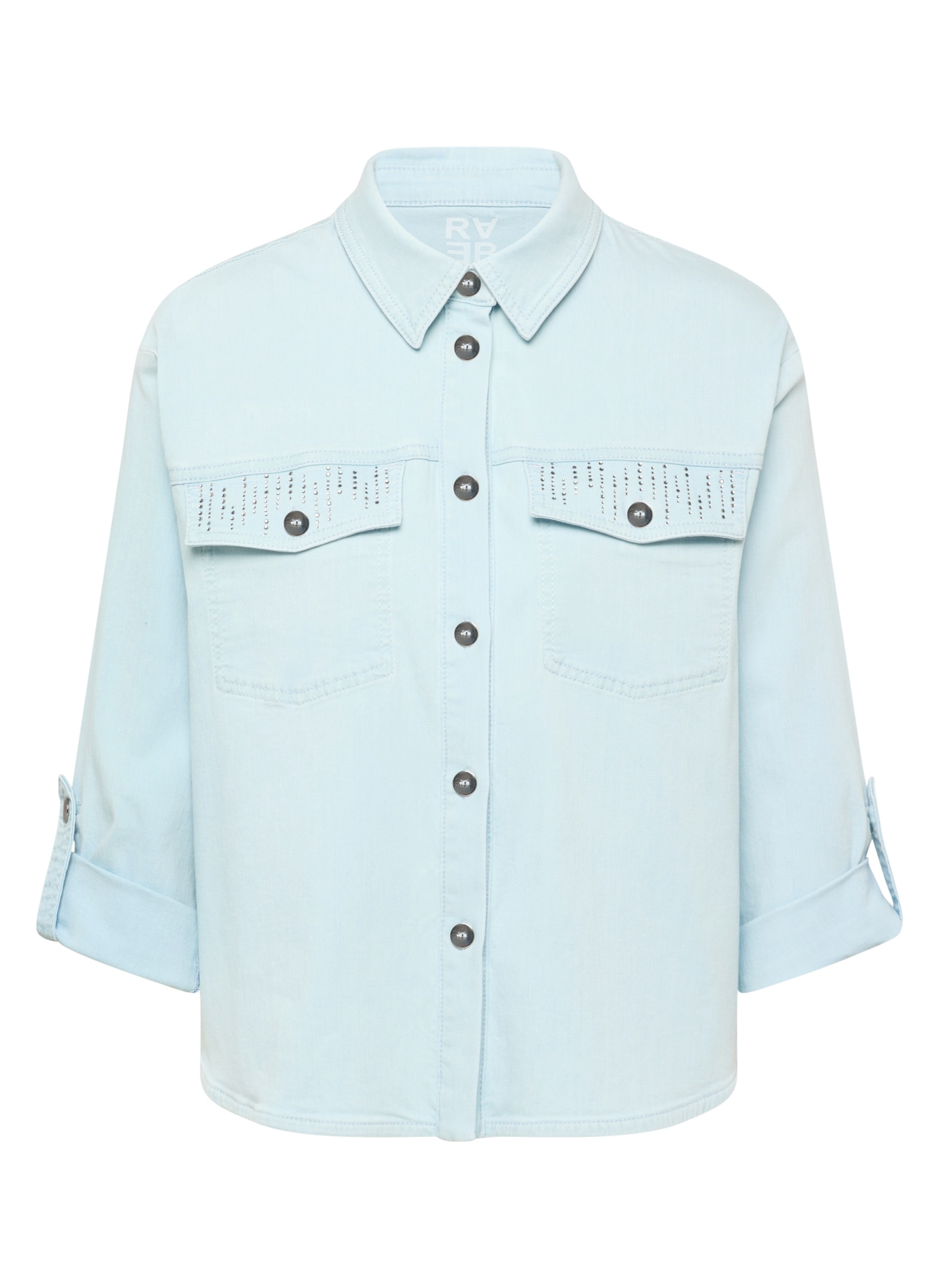 Rabe Hemdbluse mit Brust Taschen