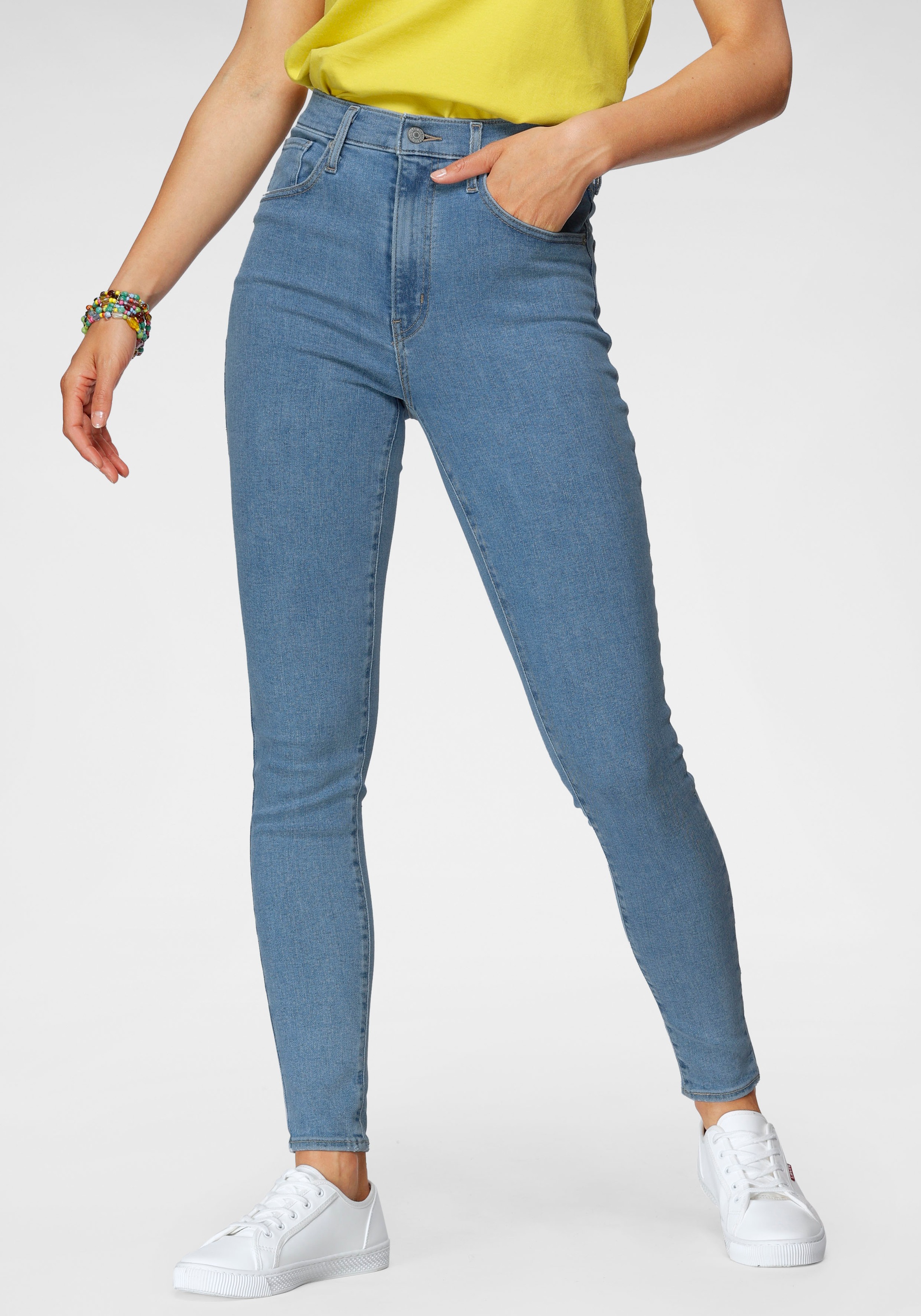 Levi's® Skinny-fit-Jeans »Mile High Super Skinny«, High Waist online  bestellen | BAUR