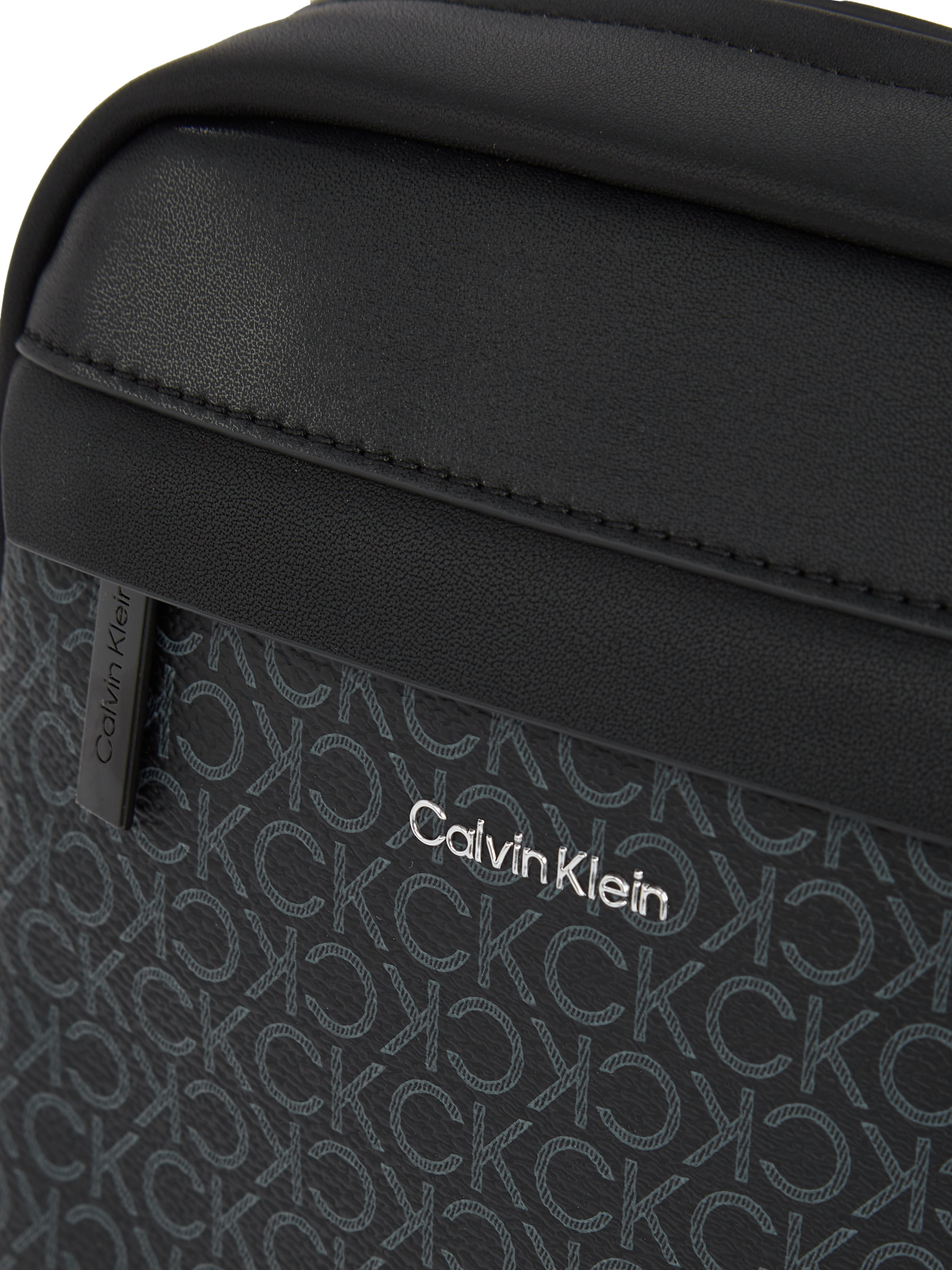 Calvin Klein Messenger Bag »CK MUST REPORTER S MONO«, Herren-Umhängetasche, Body Bag, Schultertasche mit CK-Print