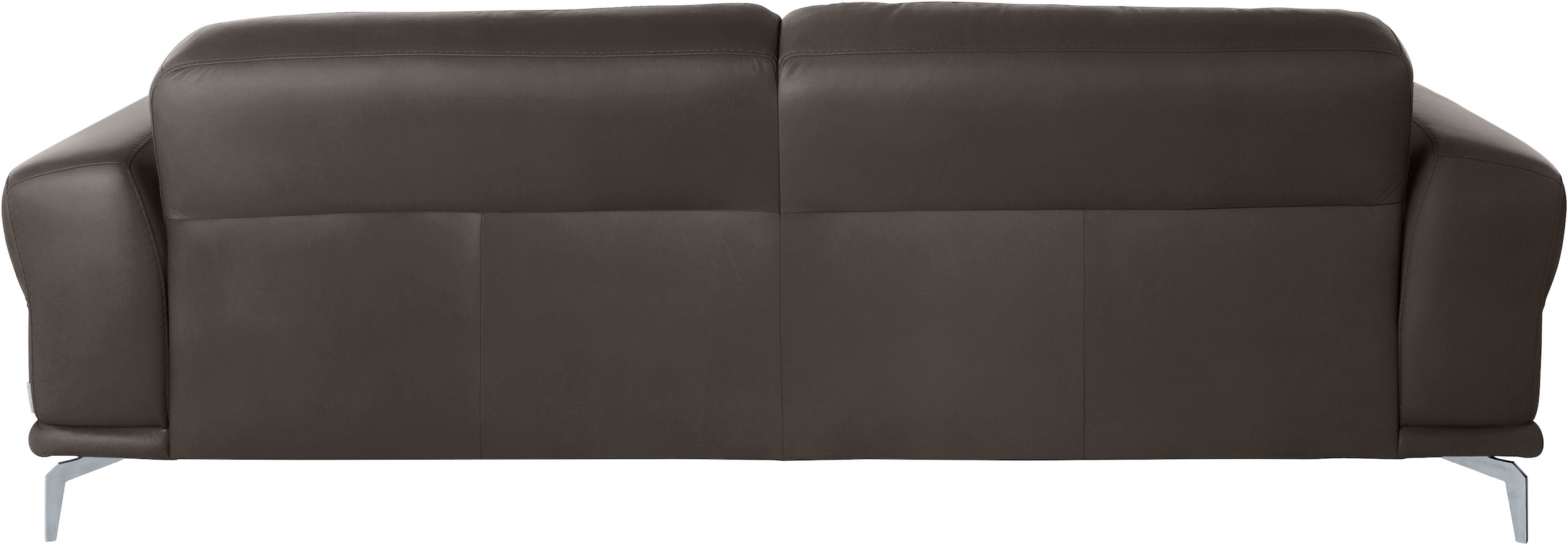 W.SCHILLIG 2,5-Sitzer »montanaa«, mit Metallfüßen in Silber matt, Breite 232 cm