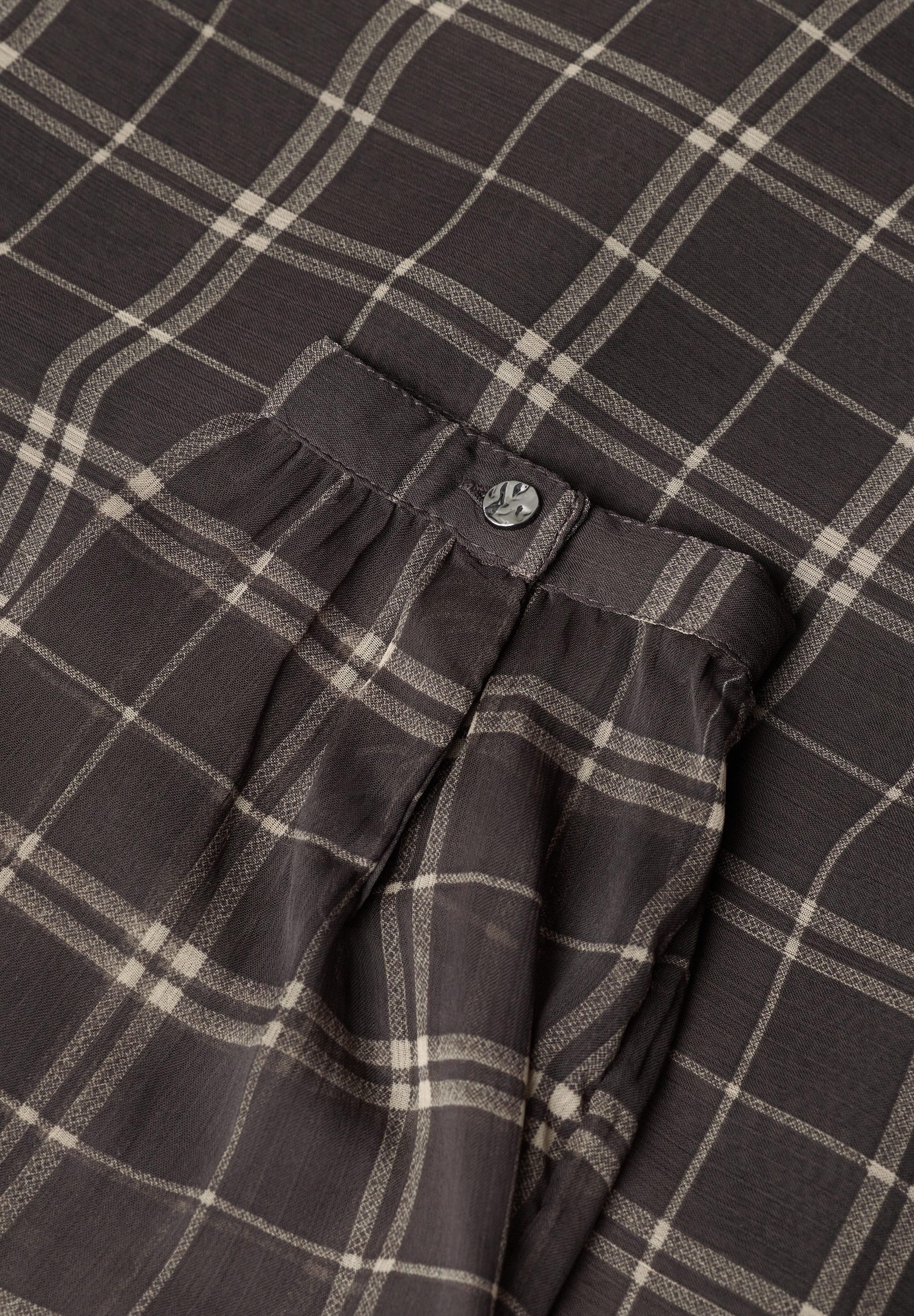STREET ONE Midikleid Ohne Taschen mit Schleifendetail