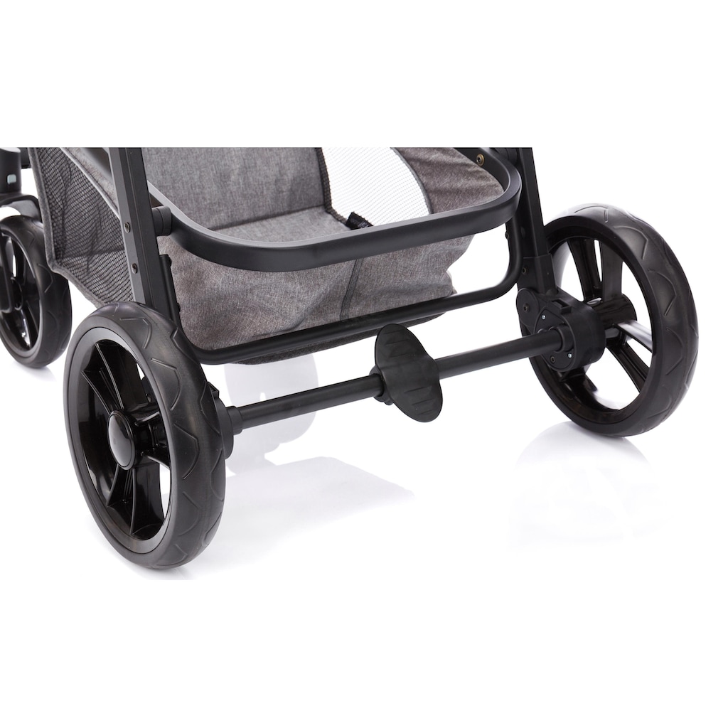 Fillikid Kombi-Kinderwagen »Panther, hellgrau«, 22 kg