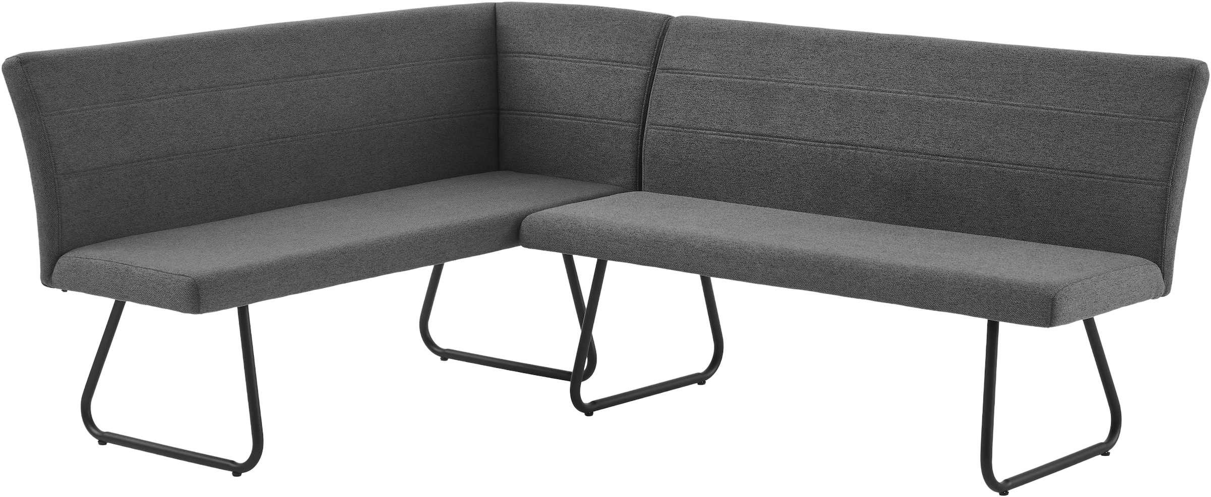 OTTO home Eckbank "Blee" pflegeleichter Strukturstoff, komfortable Polsteru günstig online kaufen