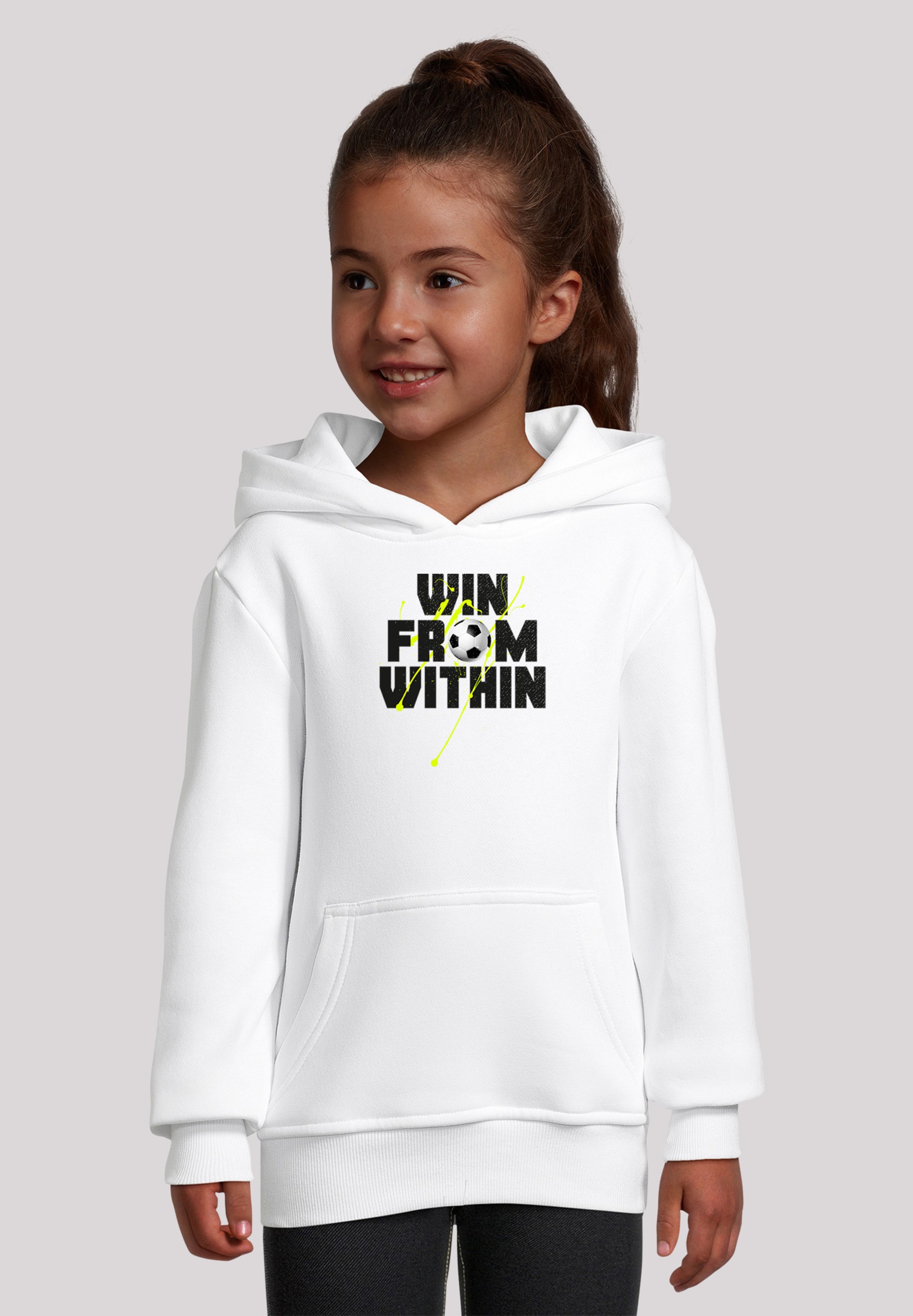 F4NT4STIC Megztinis su gobtuvu »Win From Within ...