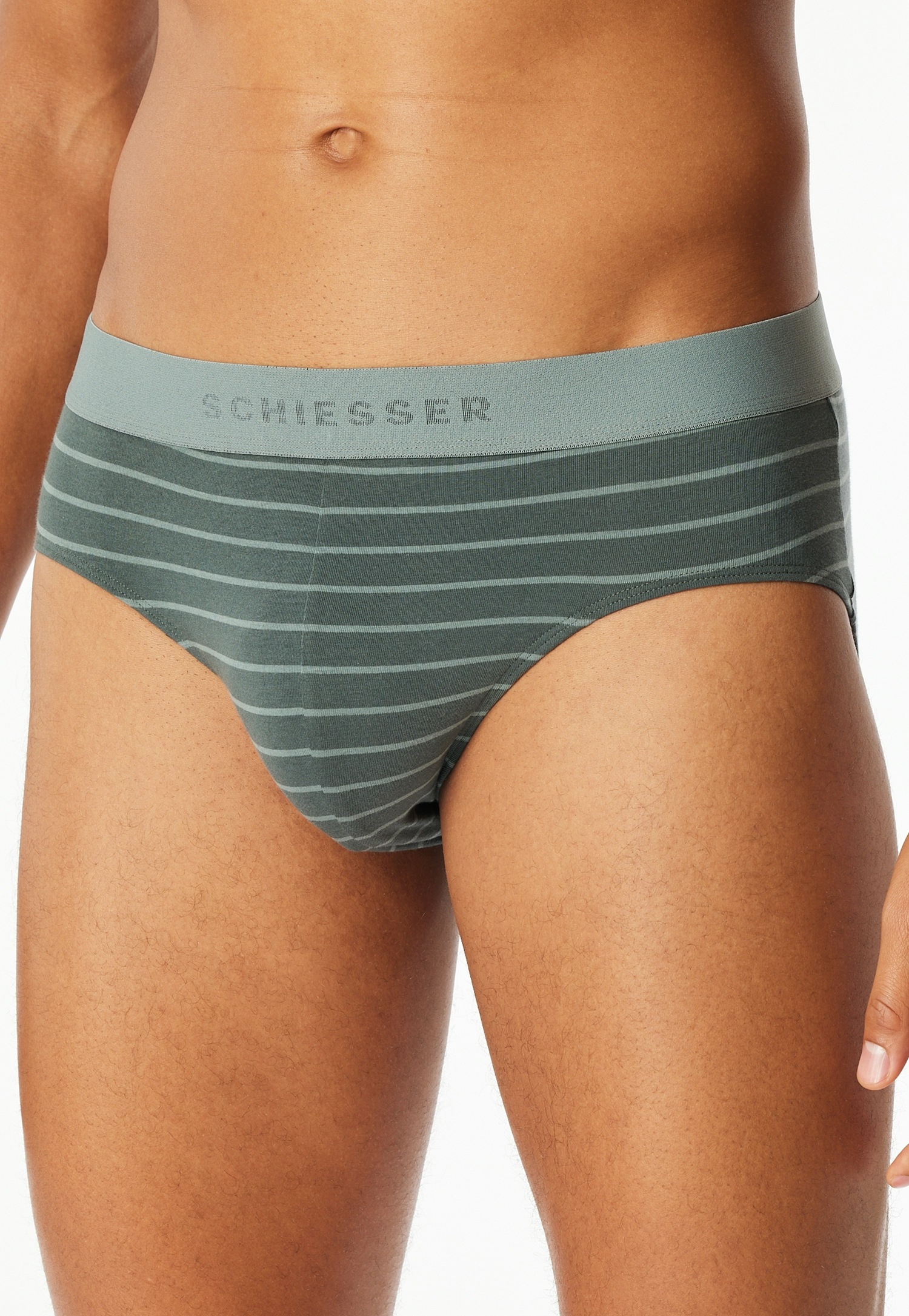 Schiesser Rioslip "95/5 Multipacks" 3er Pack, ohne Eingriff, softer Logobun günstig online kaufen