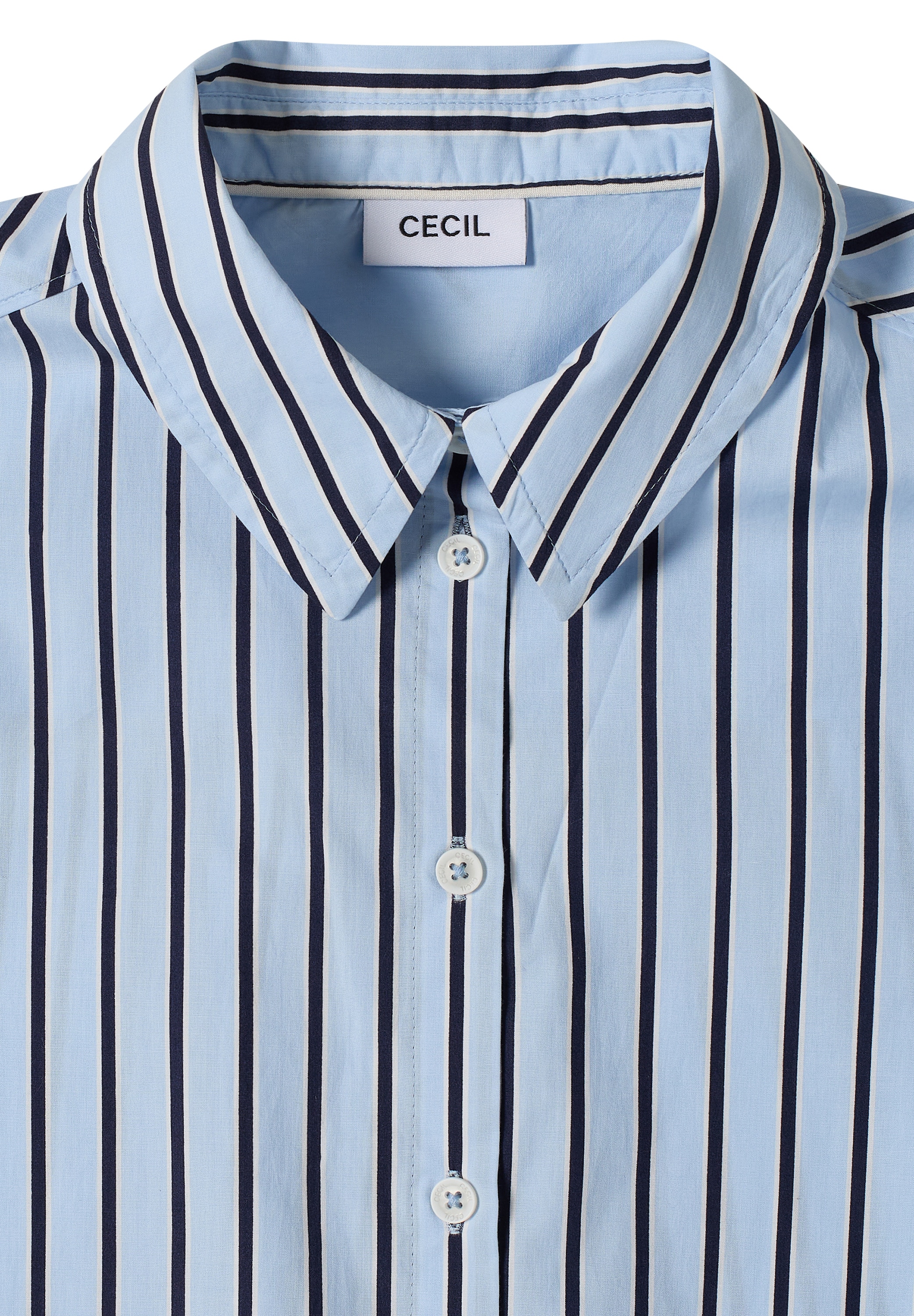 Cecil Hemdbluse aus reiner Baumwolle
