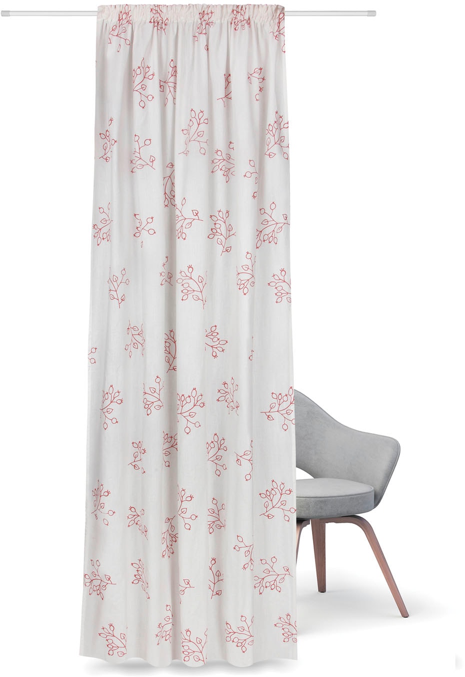 Feel of Nature Gardine "Elsa" Kräuselband 1 Stk. tlg. HxB: 245x140 günstig online kaufen