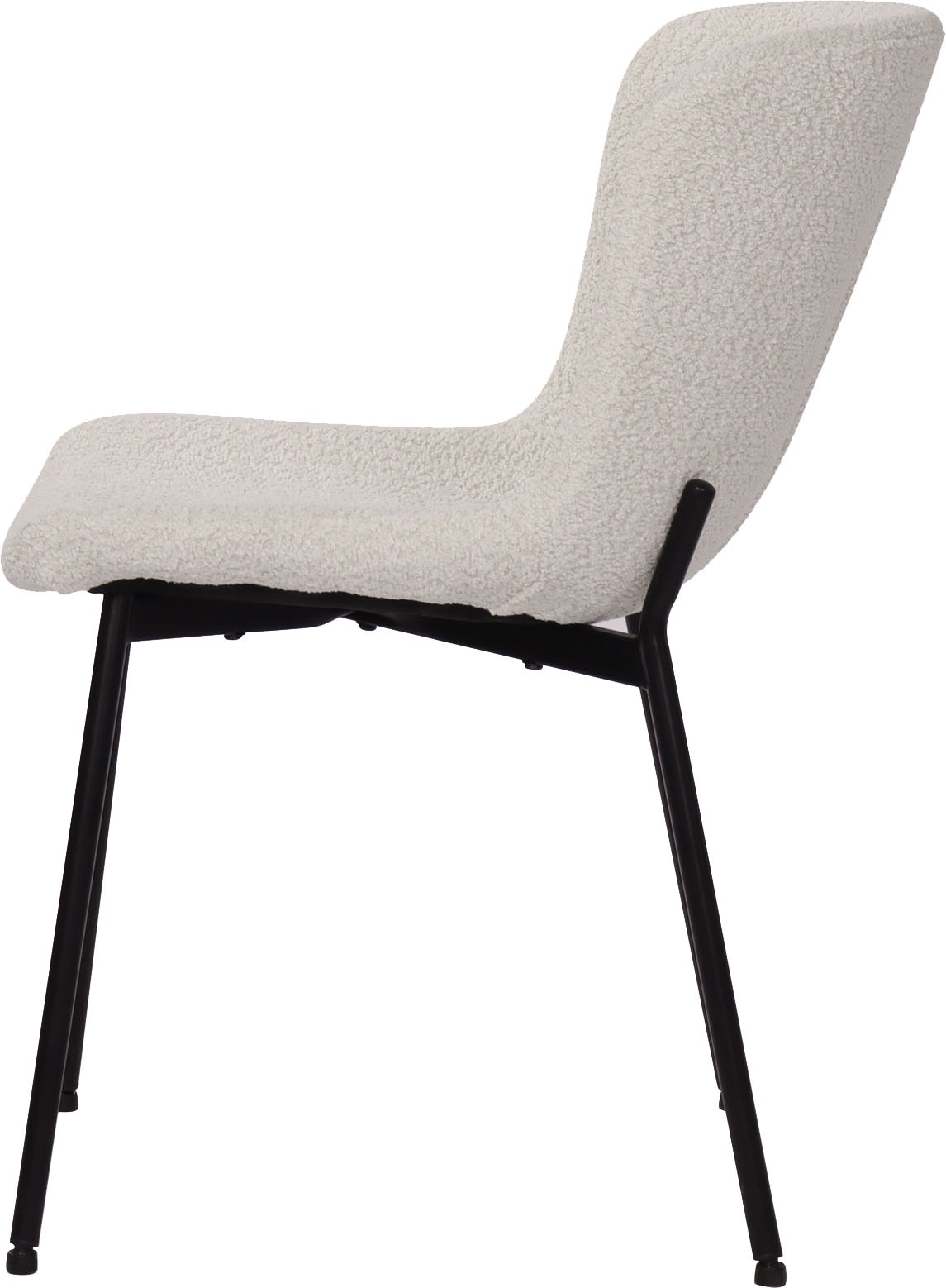 SIT 4-Fußstuhl, (Set), 2 St., Bouclé, Oeko-Tex zertifiziert