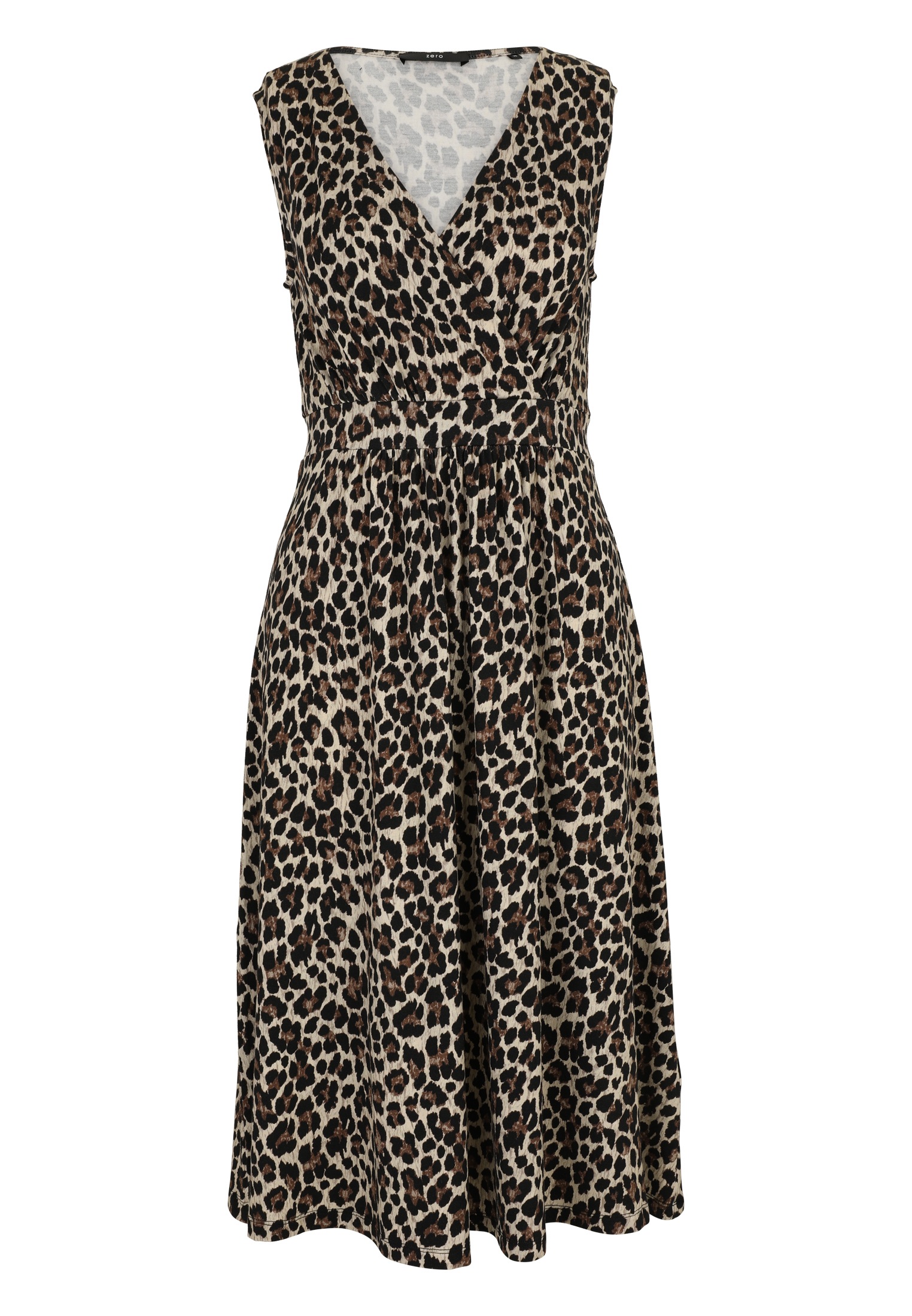 Zero Jerseykleid "zero Jerseykleid mit Leo-Muster", drapiert /gerafft günstig online kaufen
