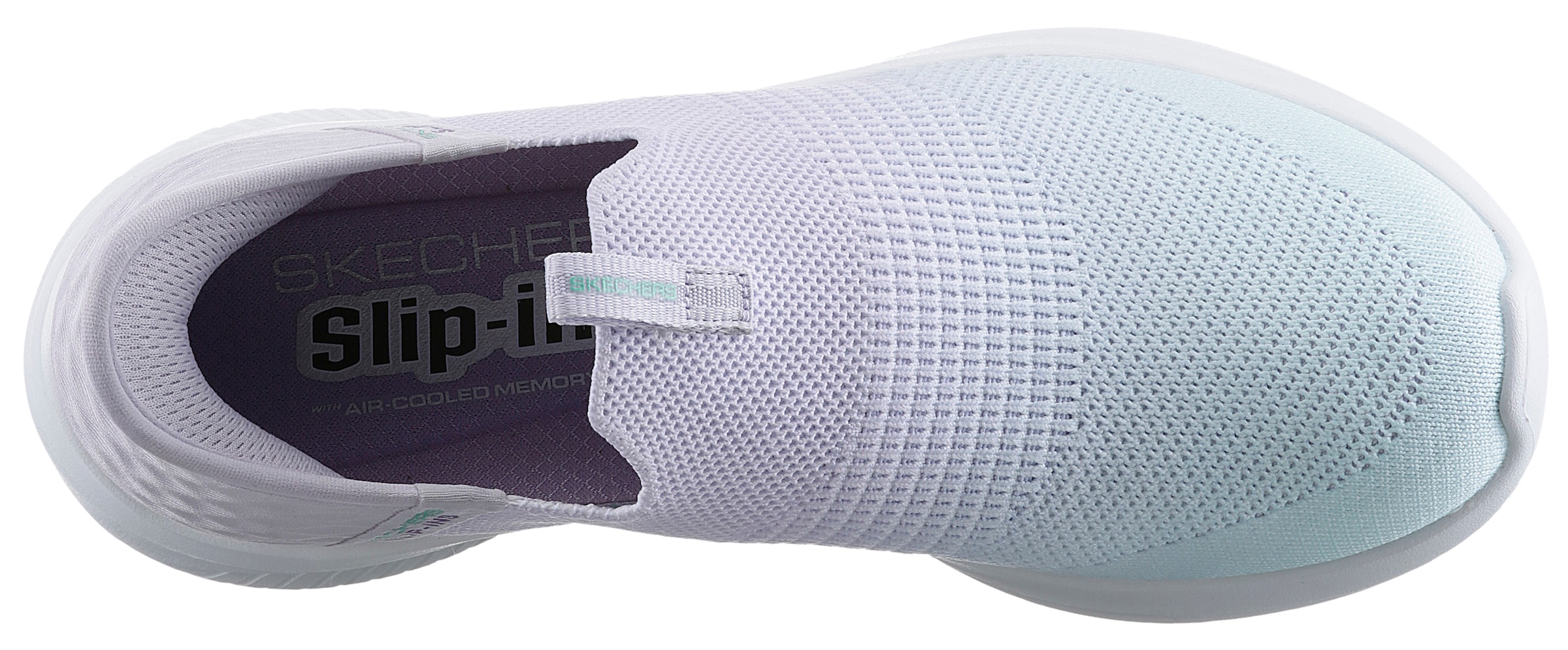 Skechers Slip-On Sneaker »ULTRA FLEX 3.0-«, Schlupfschuh, Slipper, Freizeitschuh mit modischem Farbverlauf