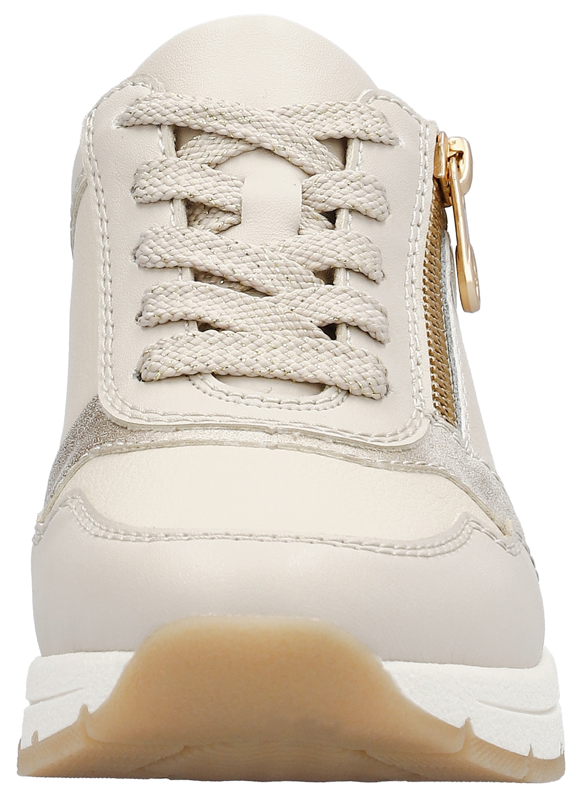 Rieker Women's Sneaker Light Beige 41 3