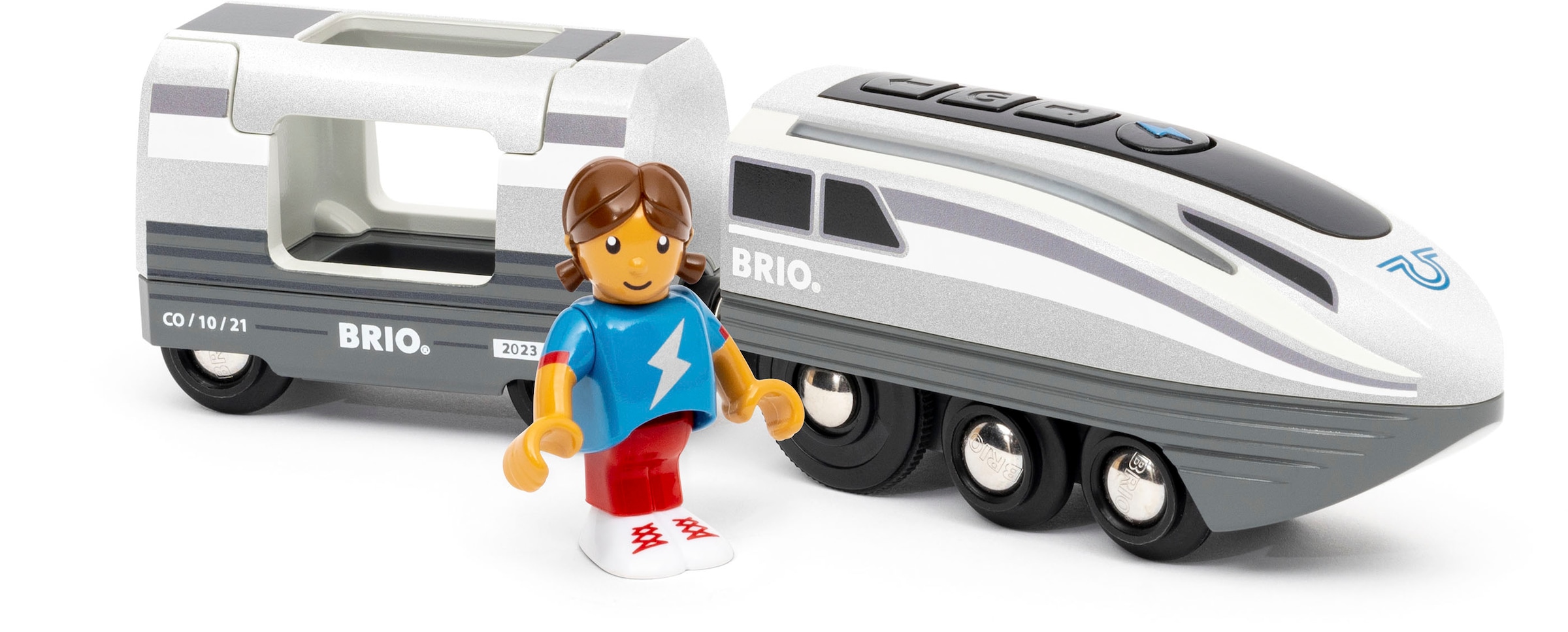 Spielzeug-Eisenbahn »Turbo-Zug«, mit Licht