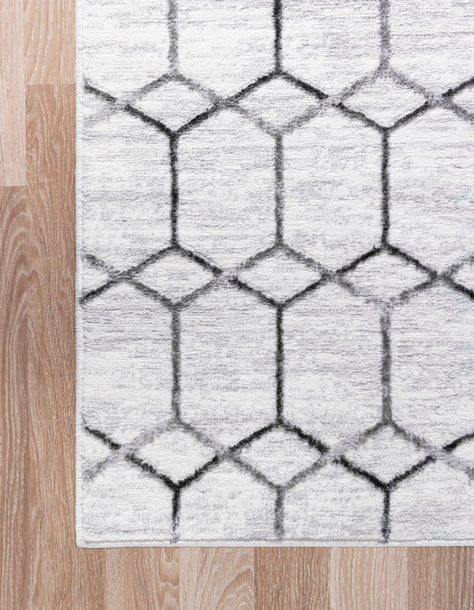 Myflair Möbel & Accessoires Teppich »Titan Trellis Lagerräumung«, rechteckig, 13 mm Höhe, Kurzflor, gewebt, modernes geometrisches Design