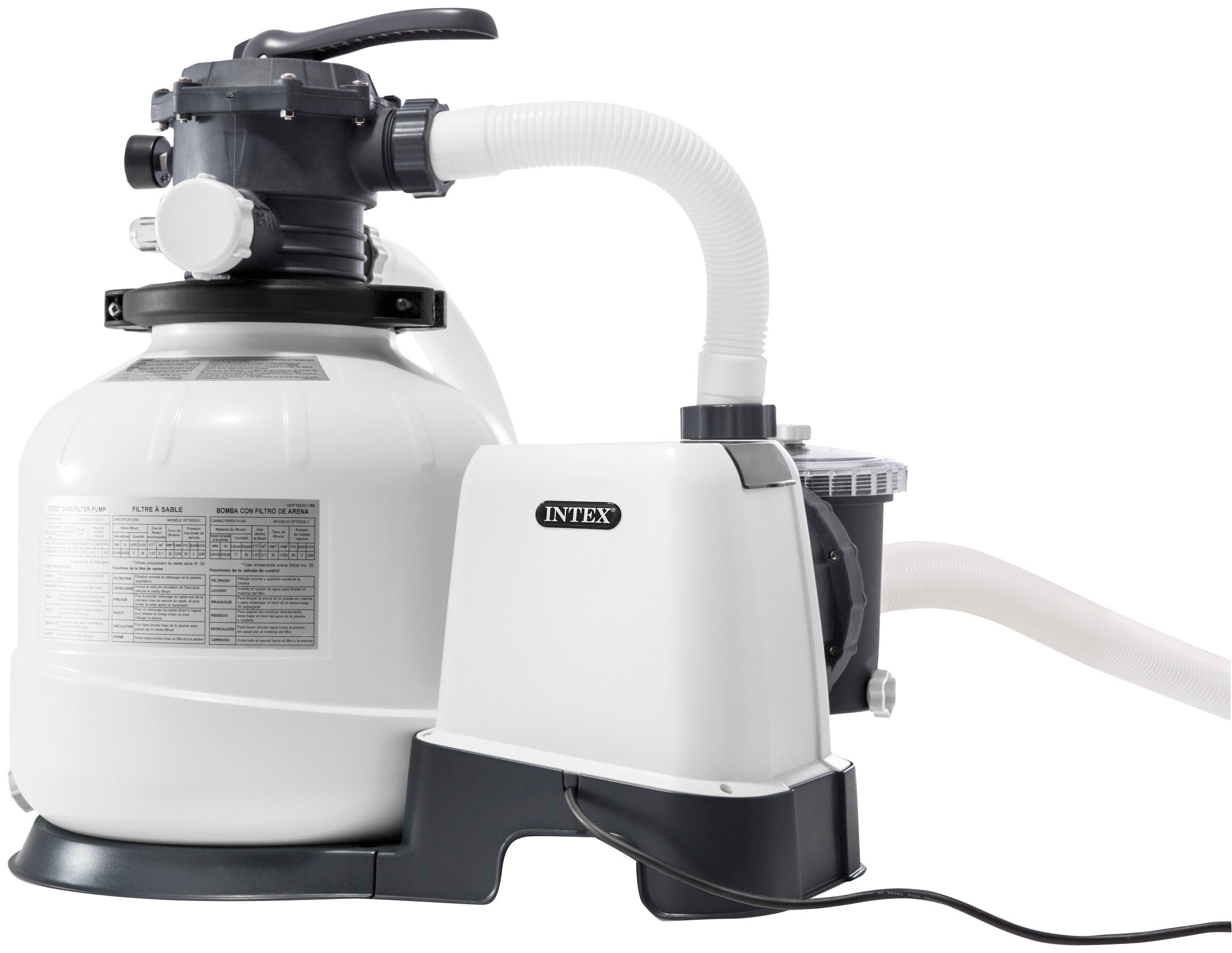 Intex Sandfilteranlage »»SX2800« 2800 gal./hr«, (Set), inkl. FIBER BALL FILTRATION