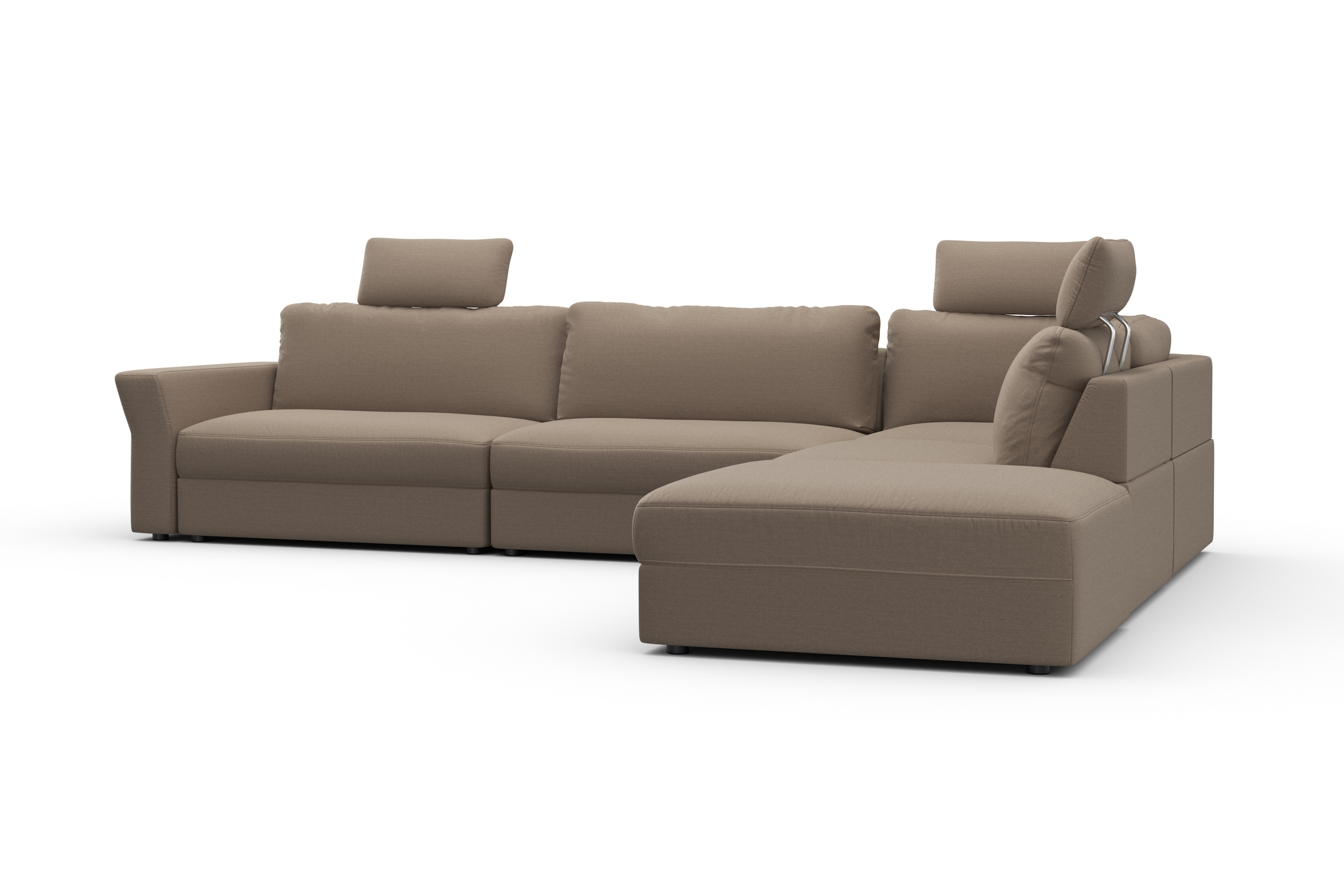 sit&more Ecksofa »Cadabra L-Form«, Breite 356 cm, mit Sitztiefenverstellung