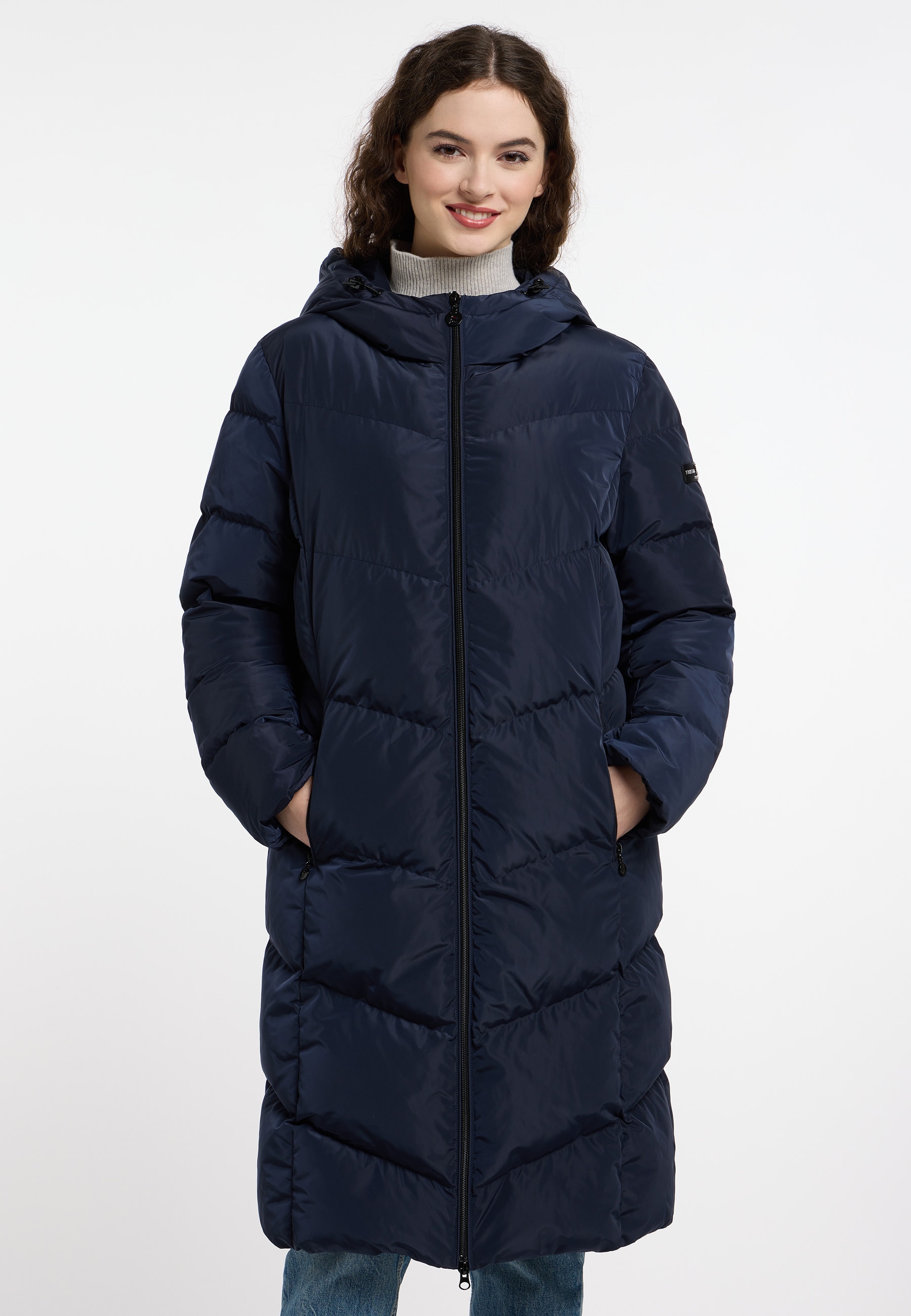 Frieda & Freddies Langmantel "Down-Like Coat / Willow", mit Kapuze günstig online kaufen