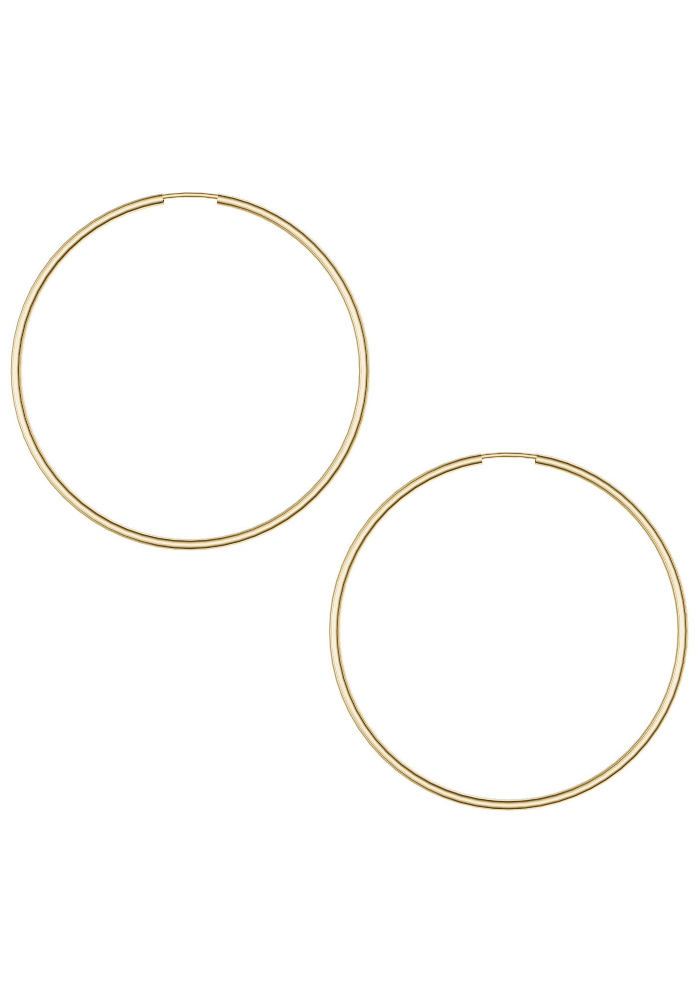 Firetti Paar Creolen »Schmuck Geschenk Silber 925 2,0 mm breit«, Made in Germany
