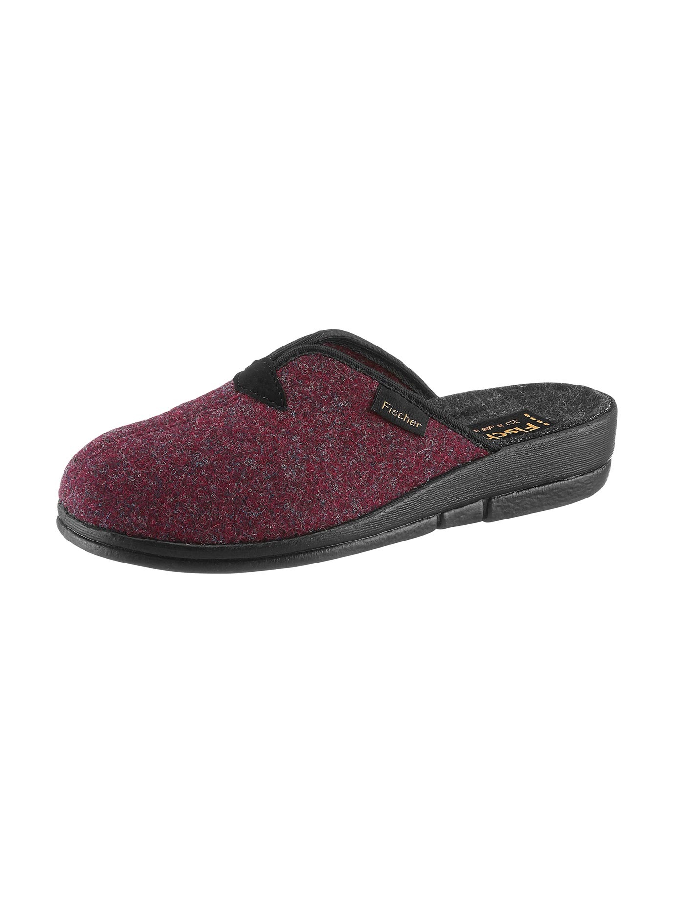 Pantoffel aus meliertem Filz