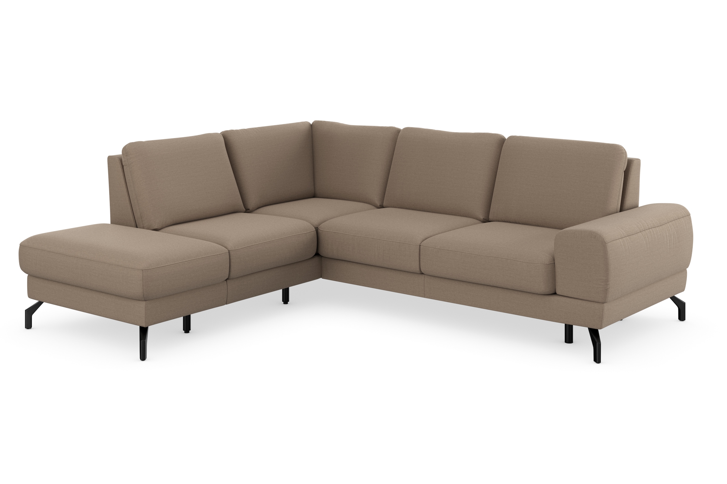 sit&more Ecksofa »Cinturo L-Form«, inklusive Sitztiefenverstellung und Federkern, Sitzhöhe 45 cm