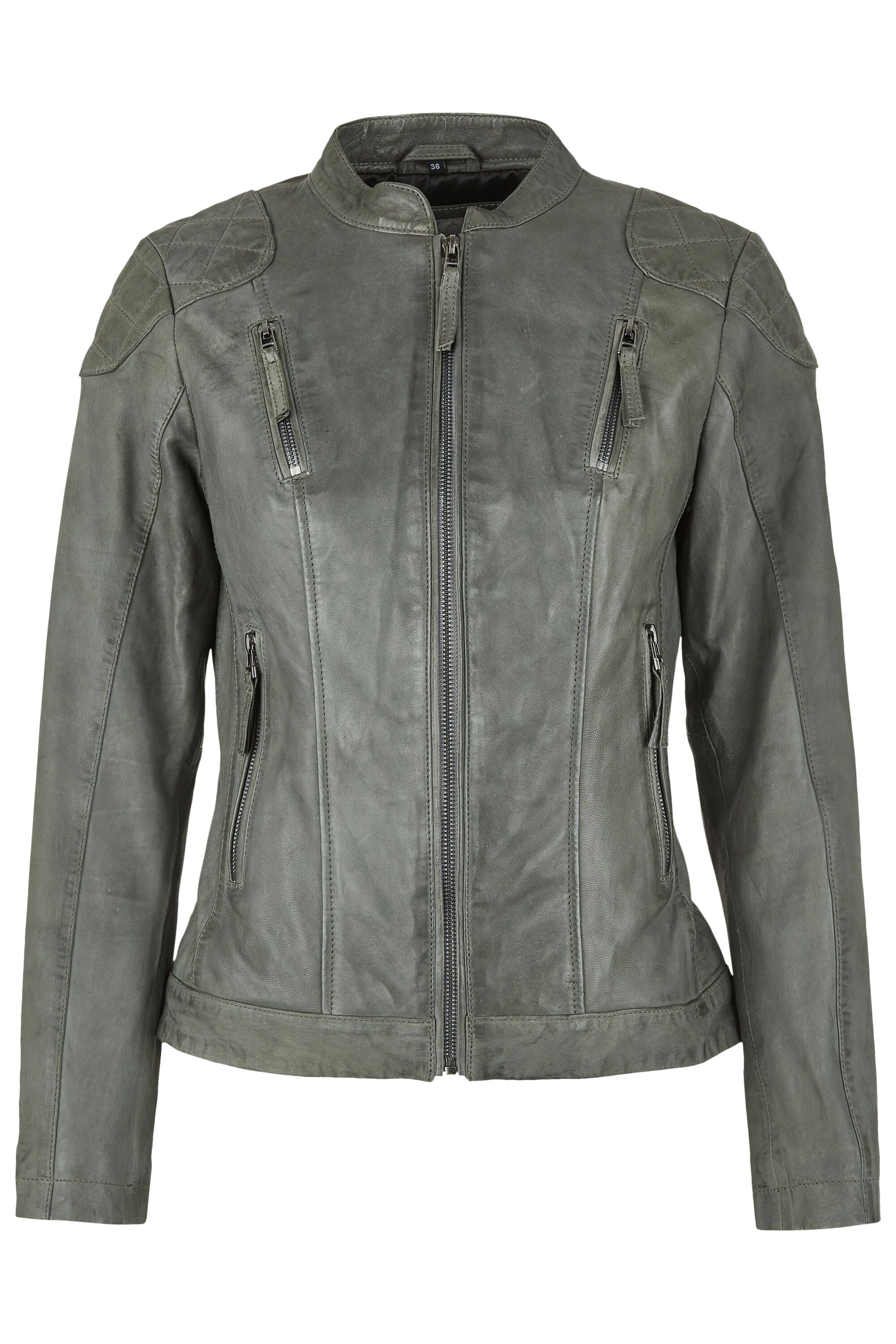 7eleven Bikerjacke "SECHLOE" ohne Kapuze mit Ziersteppungen