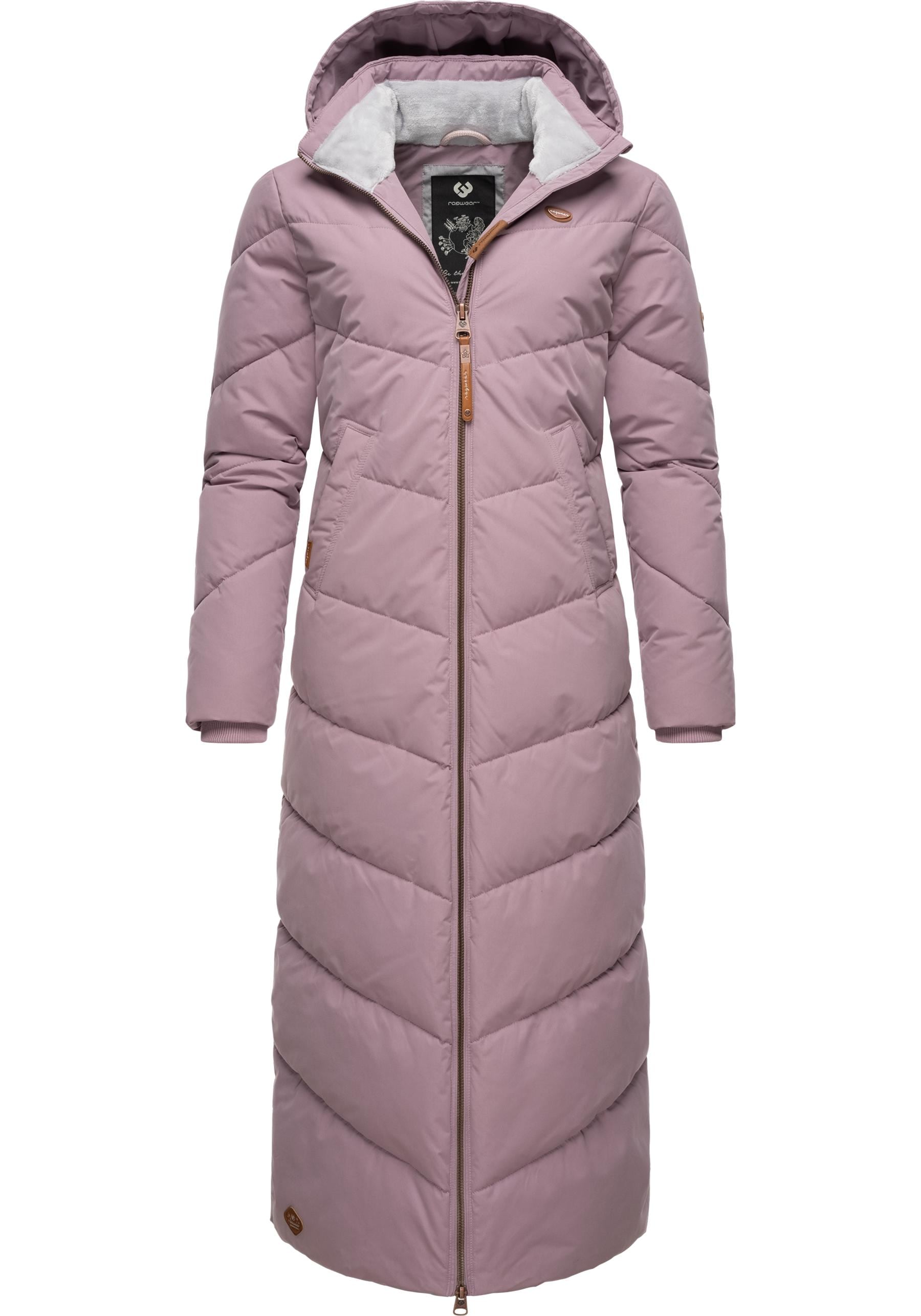 Ragwear Wintermantel »Rebelka Extralong«, wasserdichter Winterparka mit abnehmbarer Kapuze