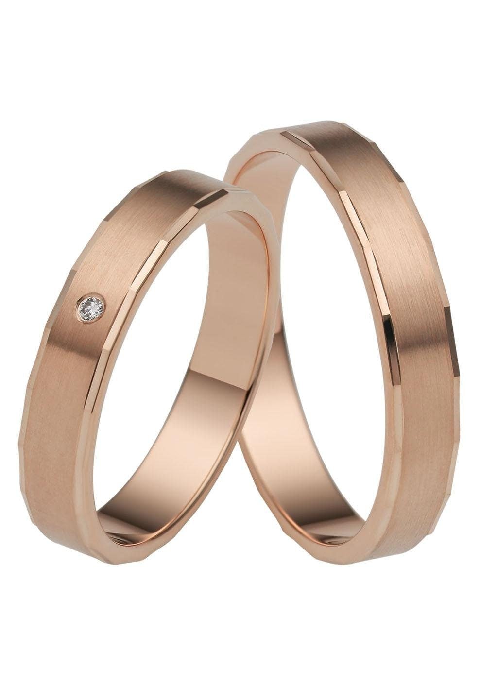 o. Ehering mit kaufen Hochzeit Made online »Schmuck | Brillant/Diamant Gold Germany 375 BAUR Firetti Geschenk Trauring ohne in - \