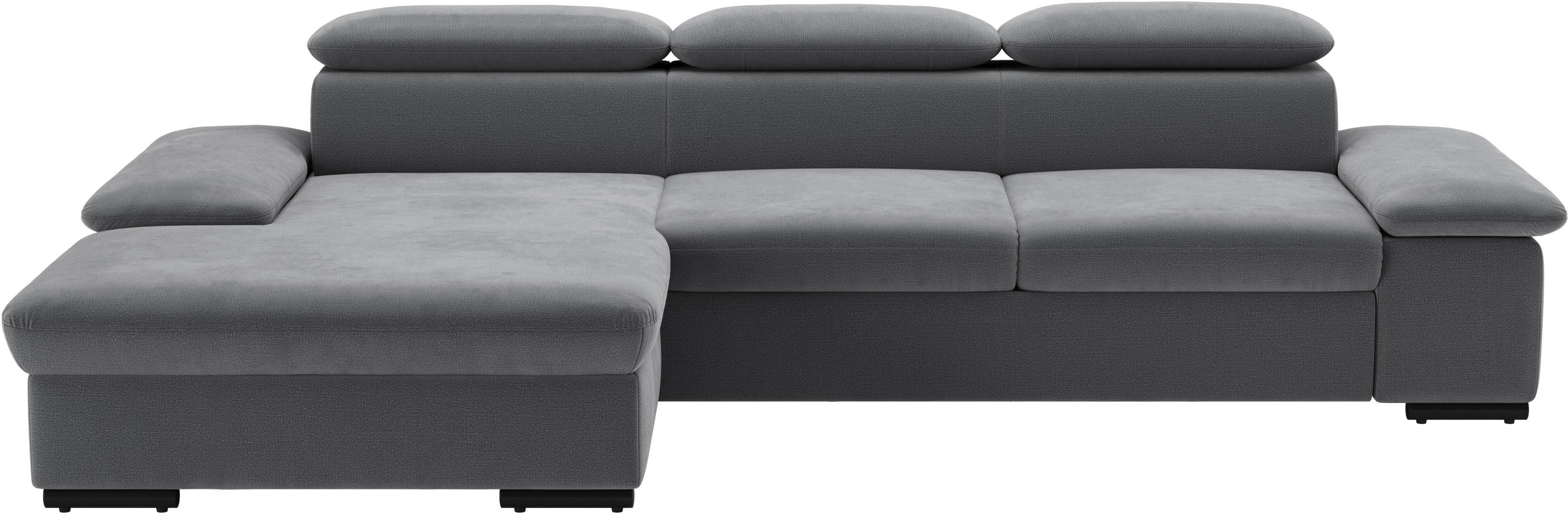 sit&more Ecksofa "Alcudia L-Form" wahlweise mit Schlaffunktion