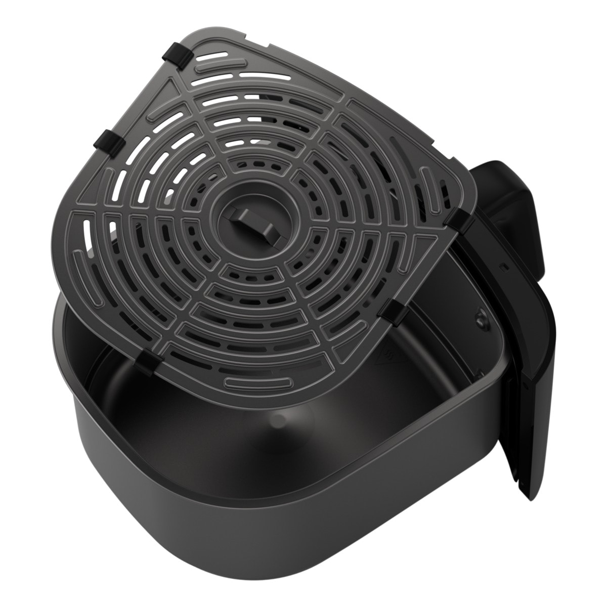 AEG Heißluftfritteuse »8000 (AAF7SB) 10 voreingestellte Funktionen«, 1700 W, Frittieren, Dampfgaren, Backen, Aufwärmen