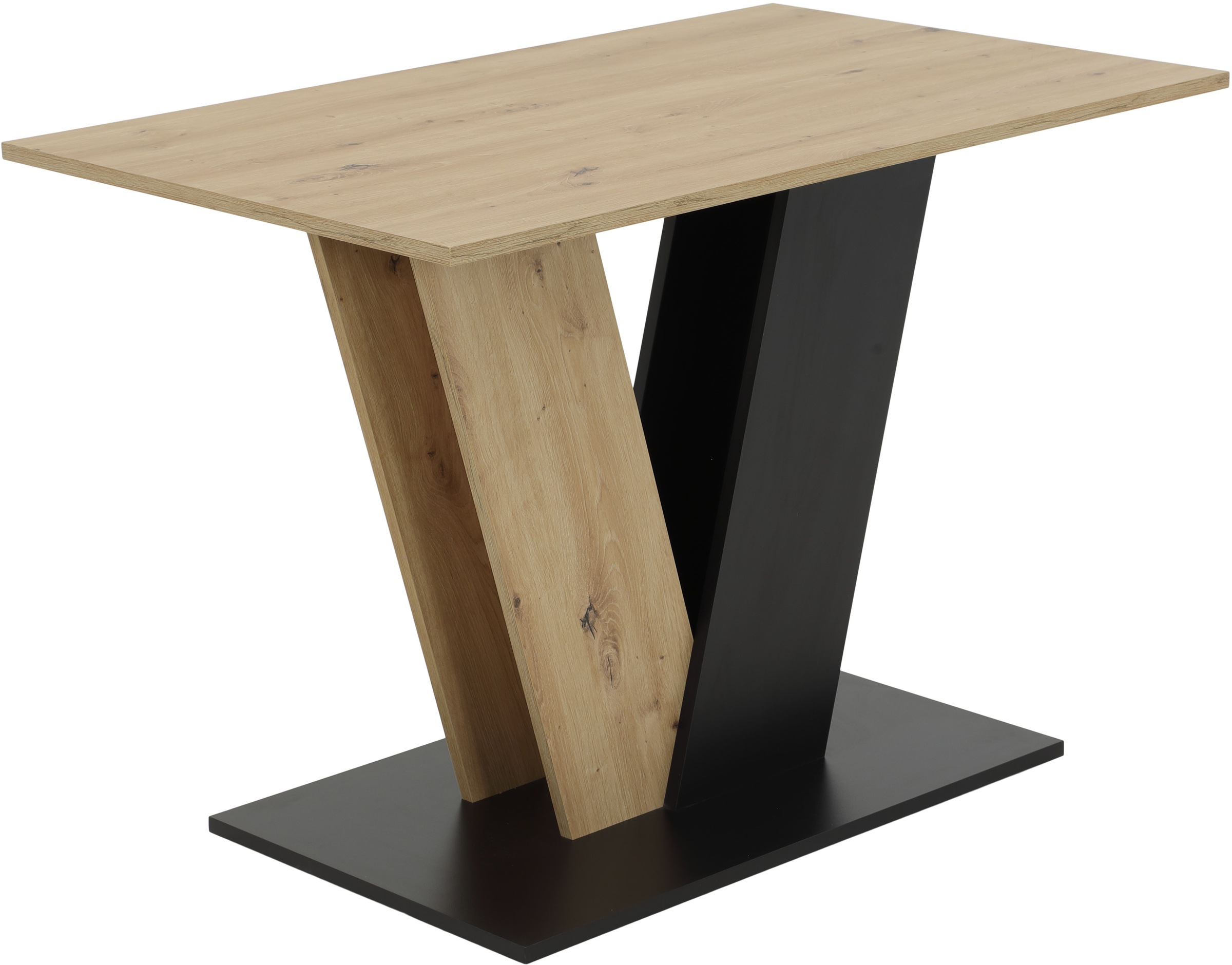 HELA Esstisch "JUDITH mit ABS-Kante" 1 Stk. tlg. Melamin, Säulentisch, V-Fo günstig online kaufen