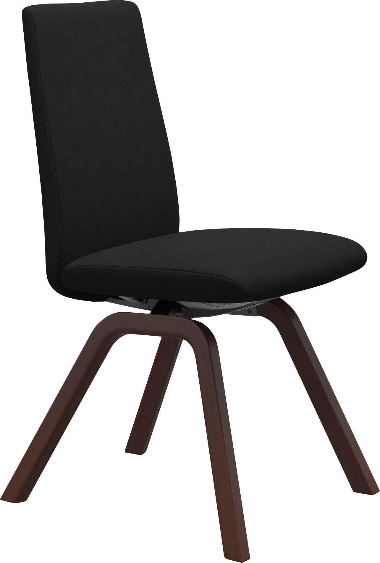 Stressless Polsterstuhl "Laurel" () Low Back, Größe M, mit schräggestellten Beinen in Walnuss