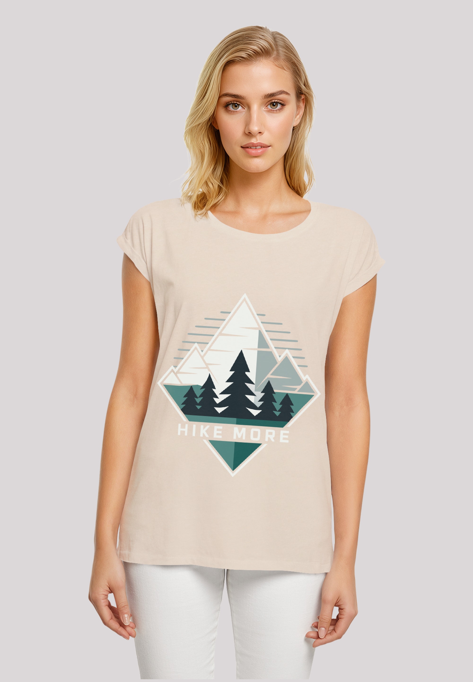 F4NT4STIC T-Shirt "Hike More Mountains", Premium Qualität günstig online kaufen