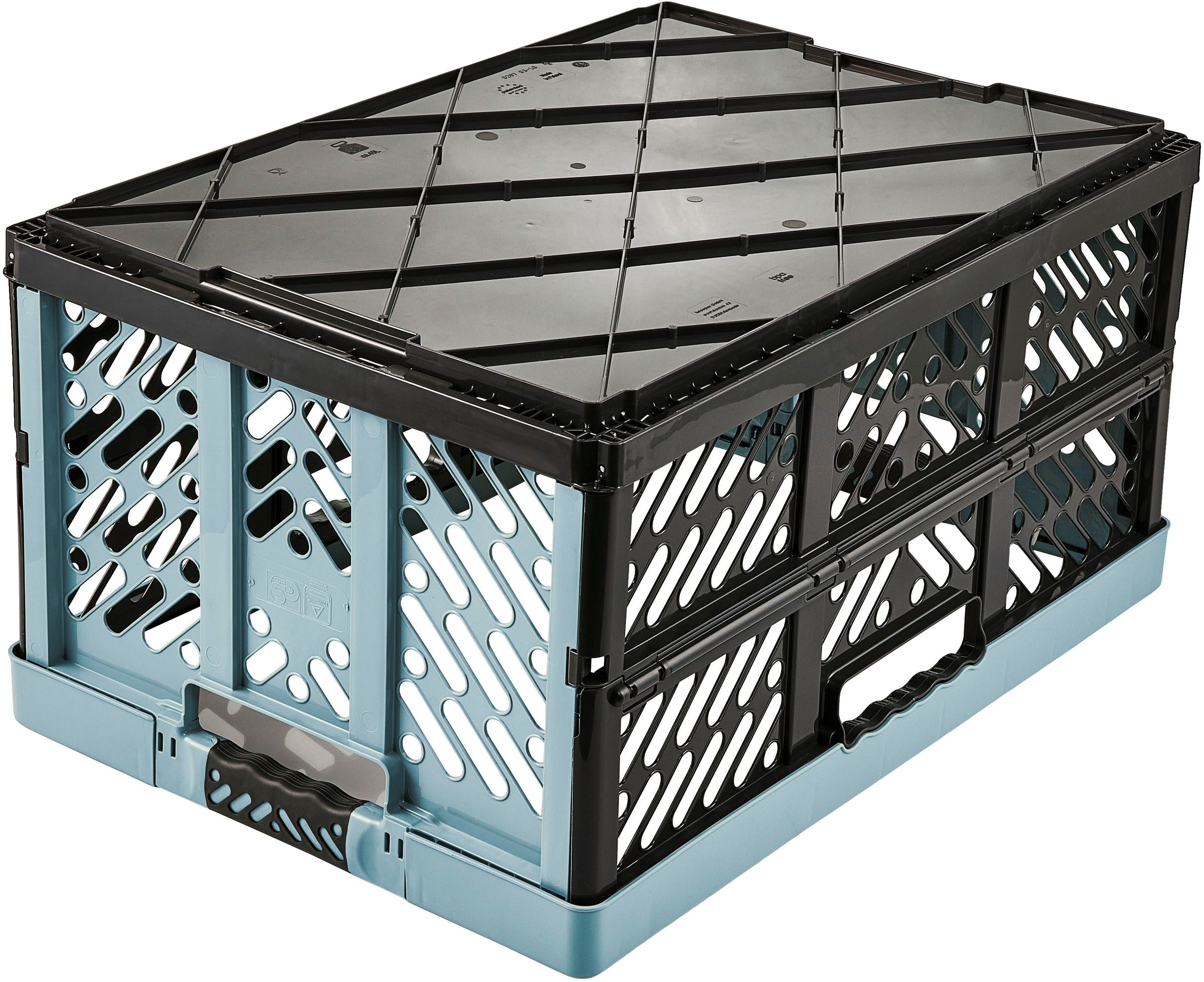 keeeper Klappbox »ben, Profi-Klappbox mit Soft-Touch-Griffen, 54 x 37 x 28 cm« Soft-Touch-Griffe, zusammenklappbar