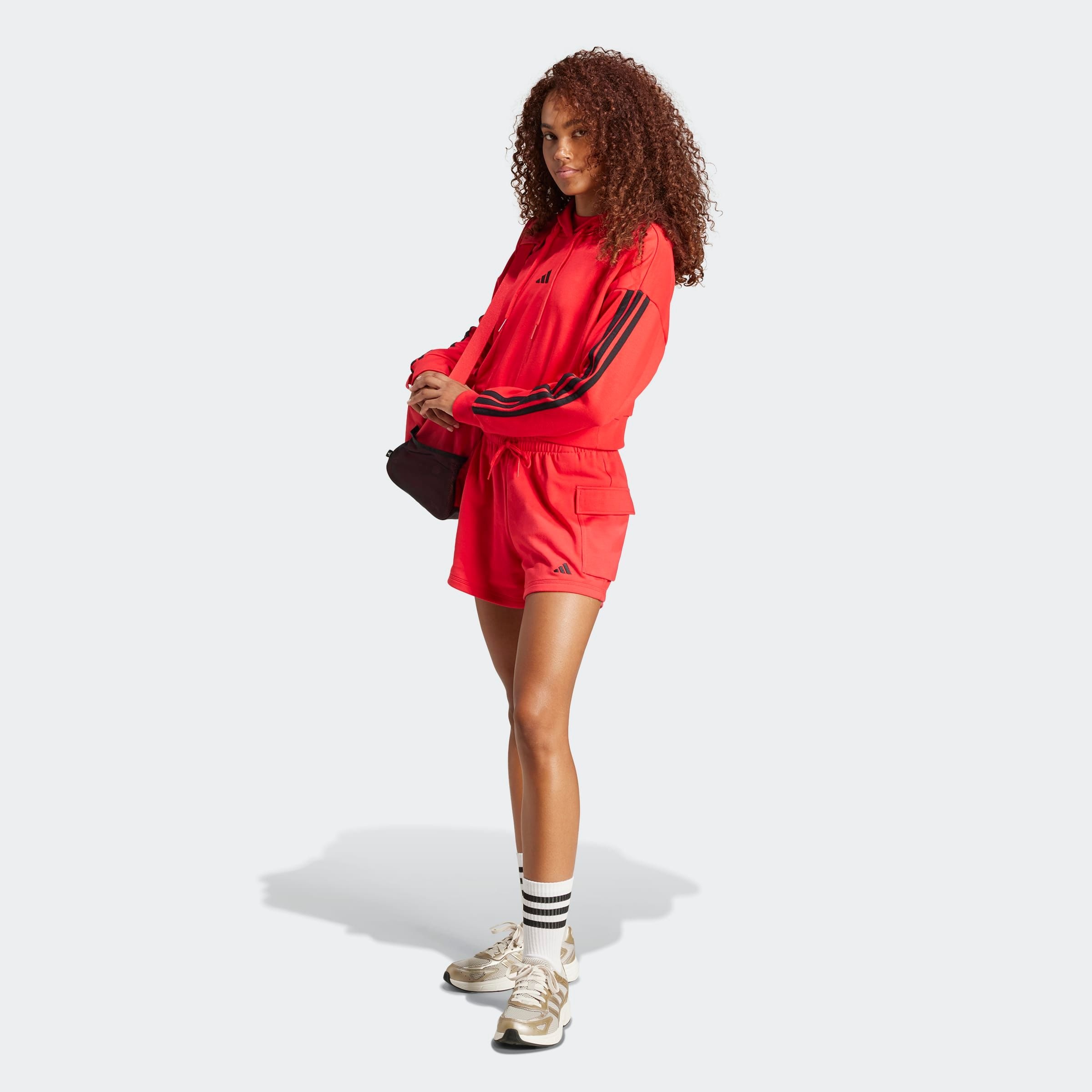 adidas Sportswear Kapuzensweatshirt »W 3S FT CRO HD«