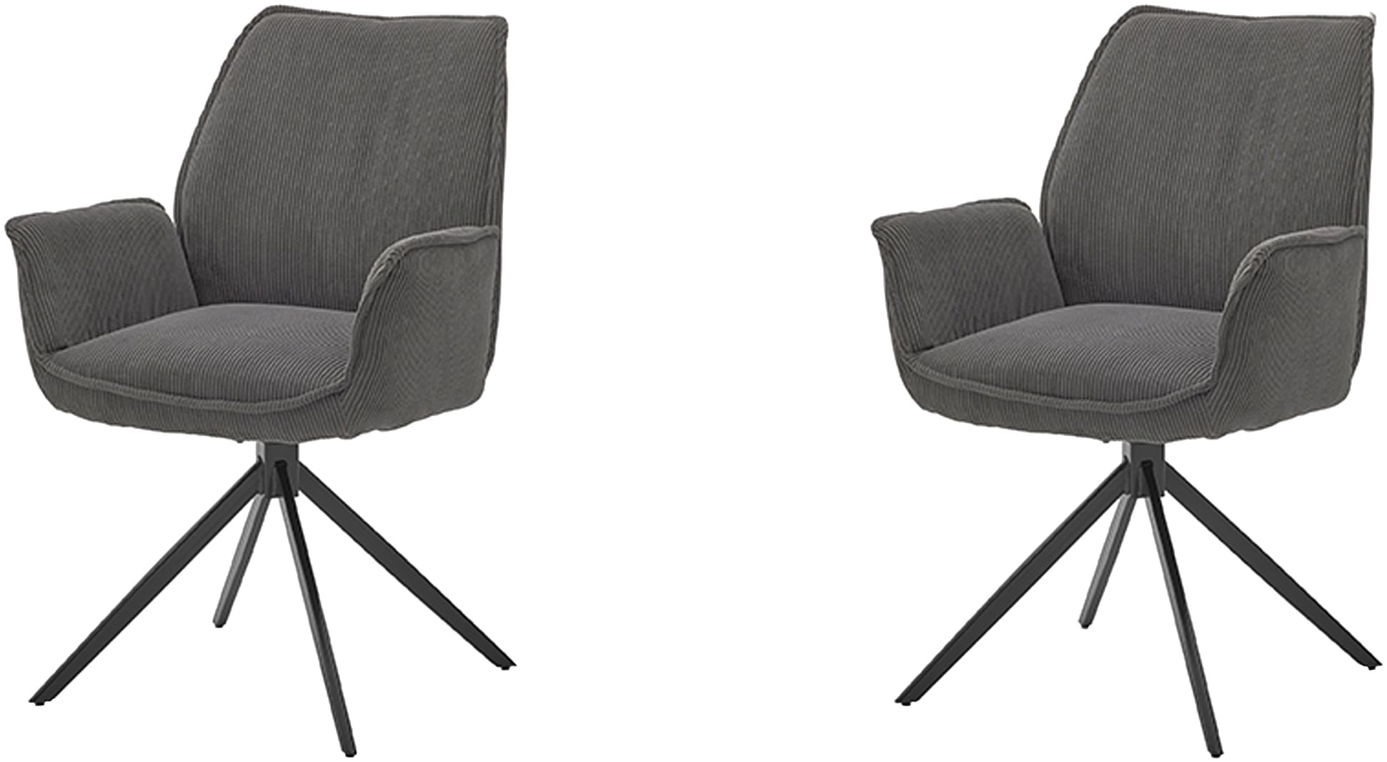 Musterring Esszimmerstuhl "Tiama" (Set) 2 Stk. Cord Stativgestell aus Eisen günstig online kaufen