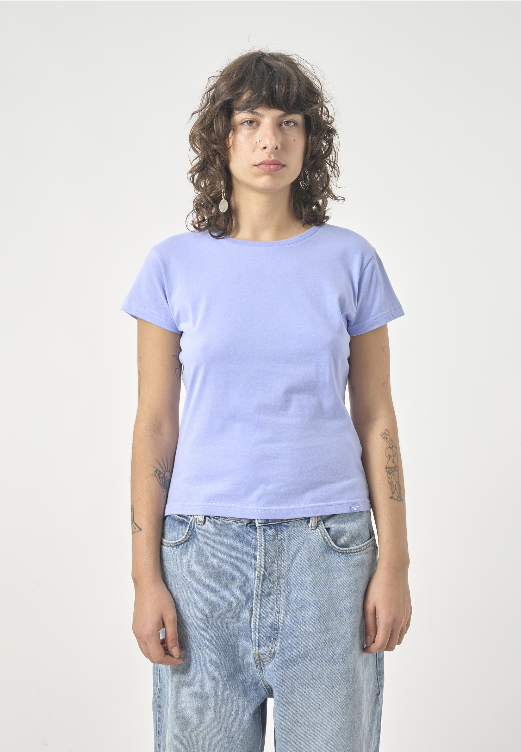 Cleptomanicx T-Shirt "Slim Tee Ligull Slim", Locker geschnitten günstig online kaufen
