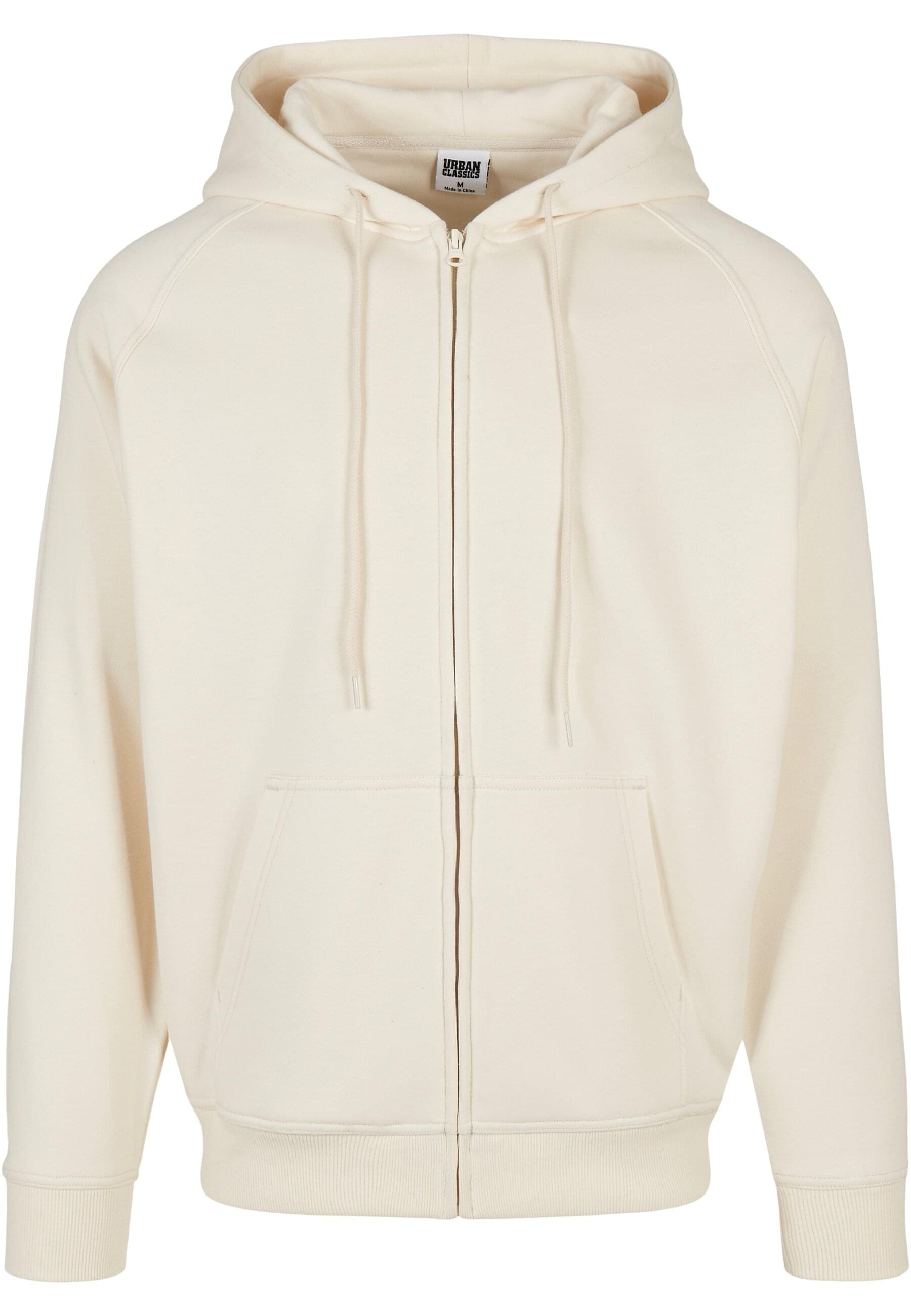 URBAN CLASSICS Sweatjacke "Urban Classics Herren Zip Hoody" 1 Stk. tlg. günstig online kaufen