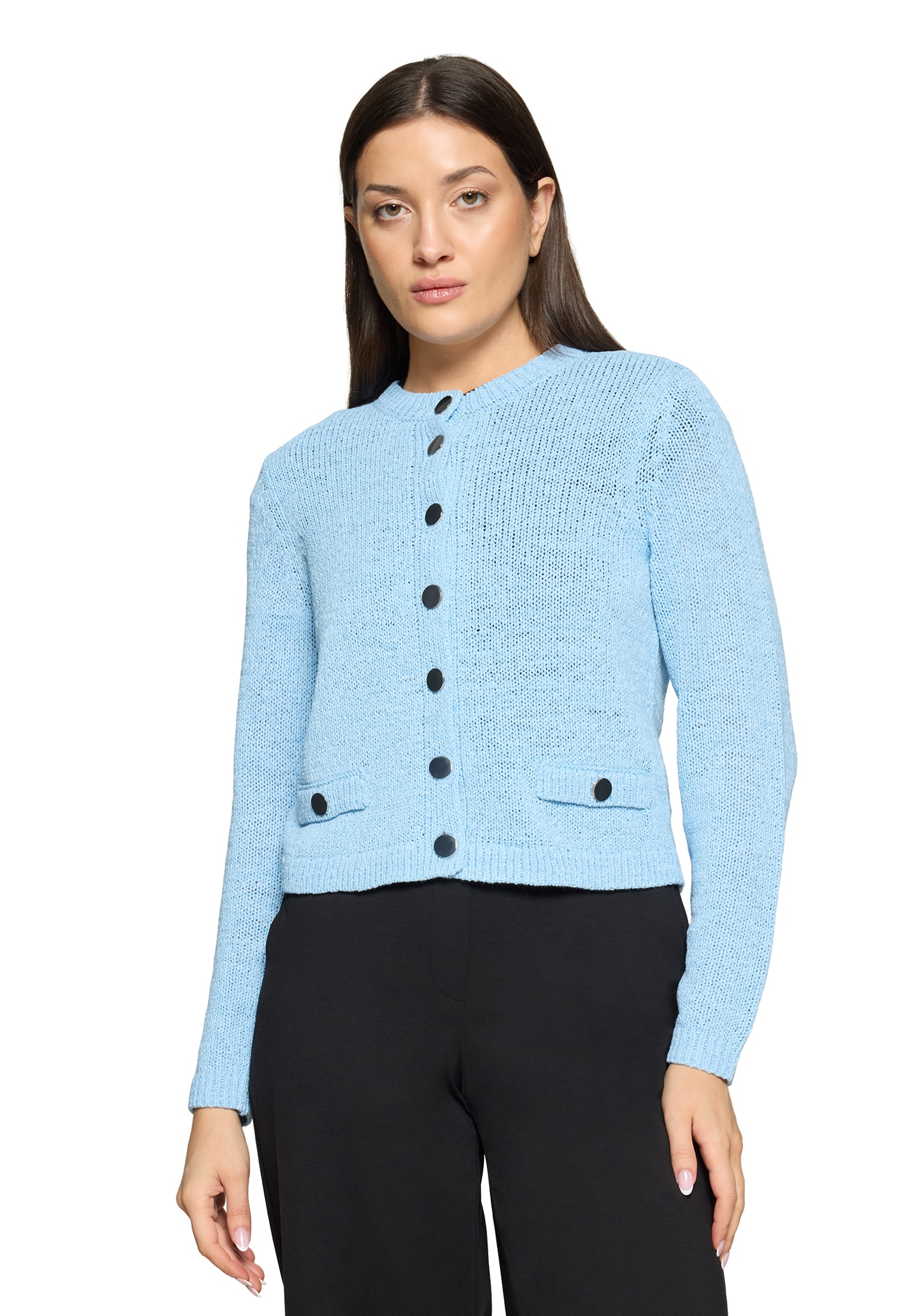 Betty Barclay Strickjacke "Damen mit aufgesetzten Taschen" 1 Stk. günstig online kaufen