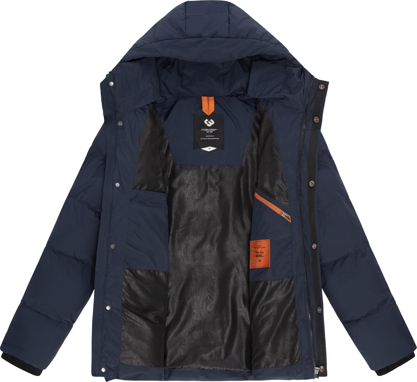 Ragwear Steppjacke »Walby«, mit Kapuze, Gesteppte Herren Outdoorjacke wasserdicht mit Kapuze